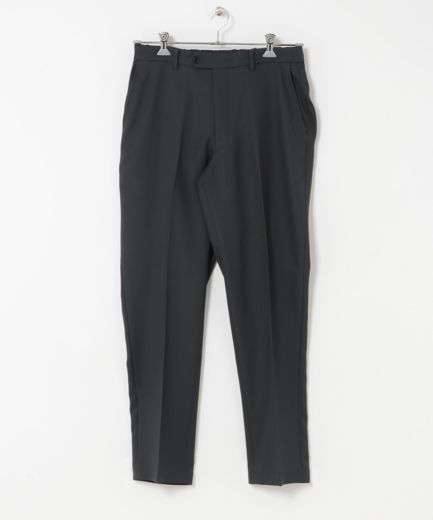 LIFE STYLE TAILOR　ウールライクツイルコンフォータブルパンツ