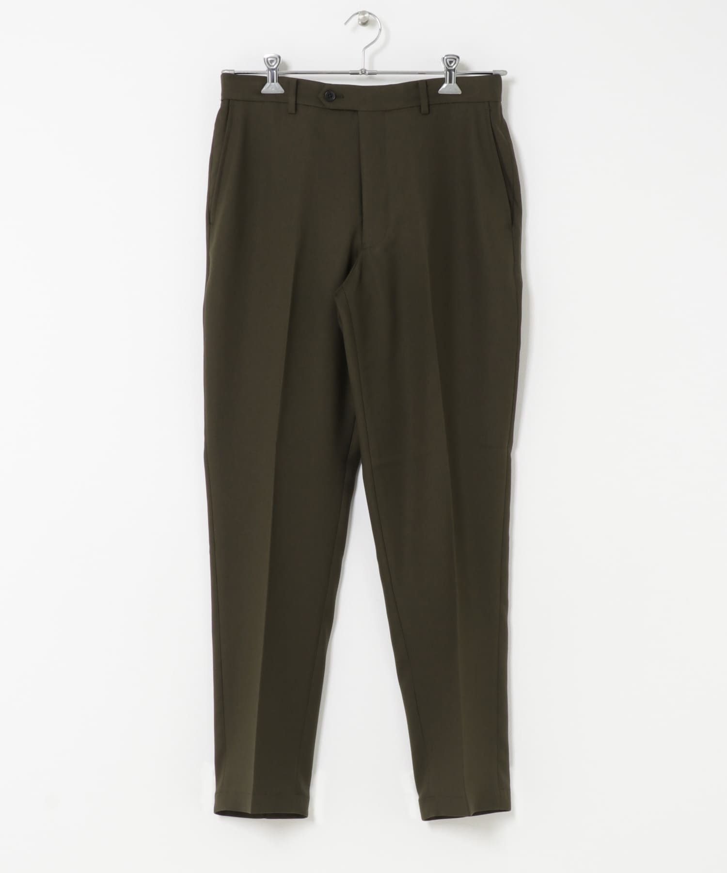 LIFE STYLE TAILOR　ウールライクツイルコンフォータブルパンツ