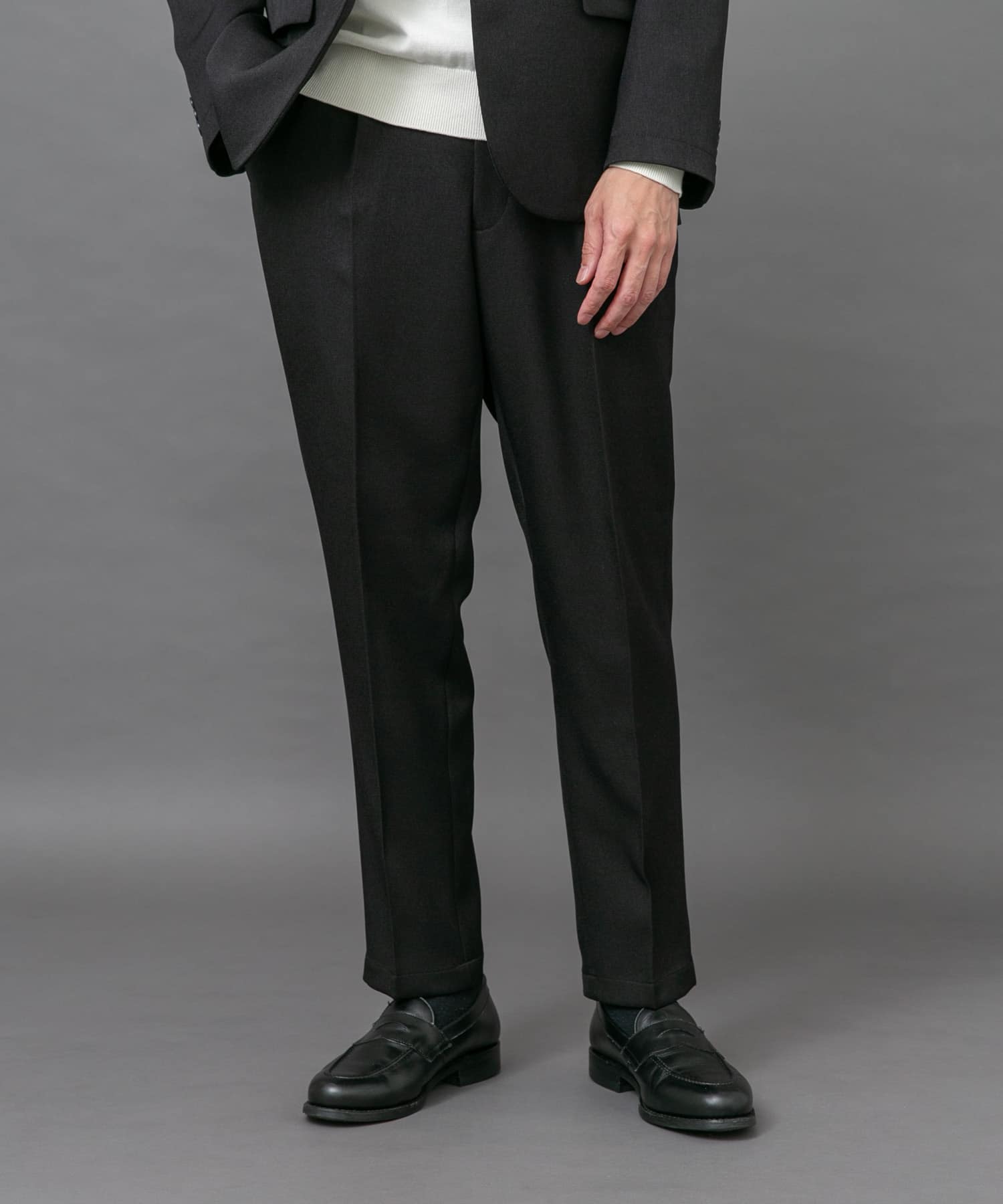LIFE STYLE TAILOR ウォッシャブルストレッチジャケット(44 NAVY
