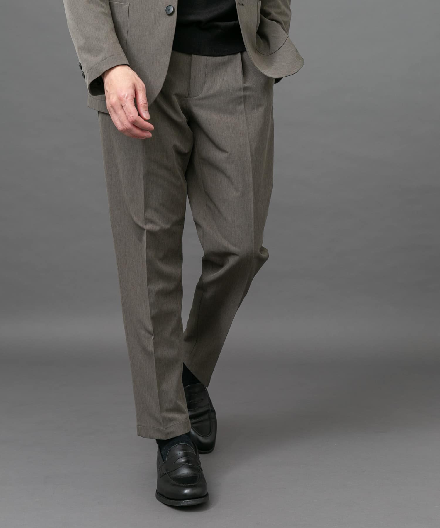 LIFE STYLE TAILOR　4WAYストレッチメランジパンツ