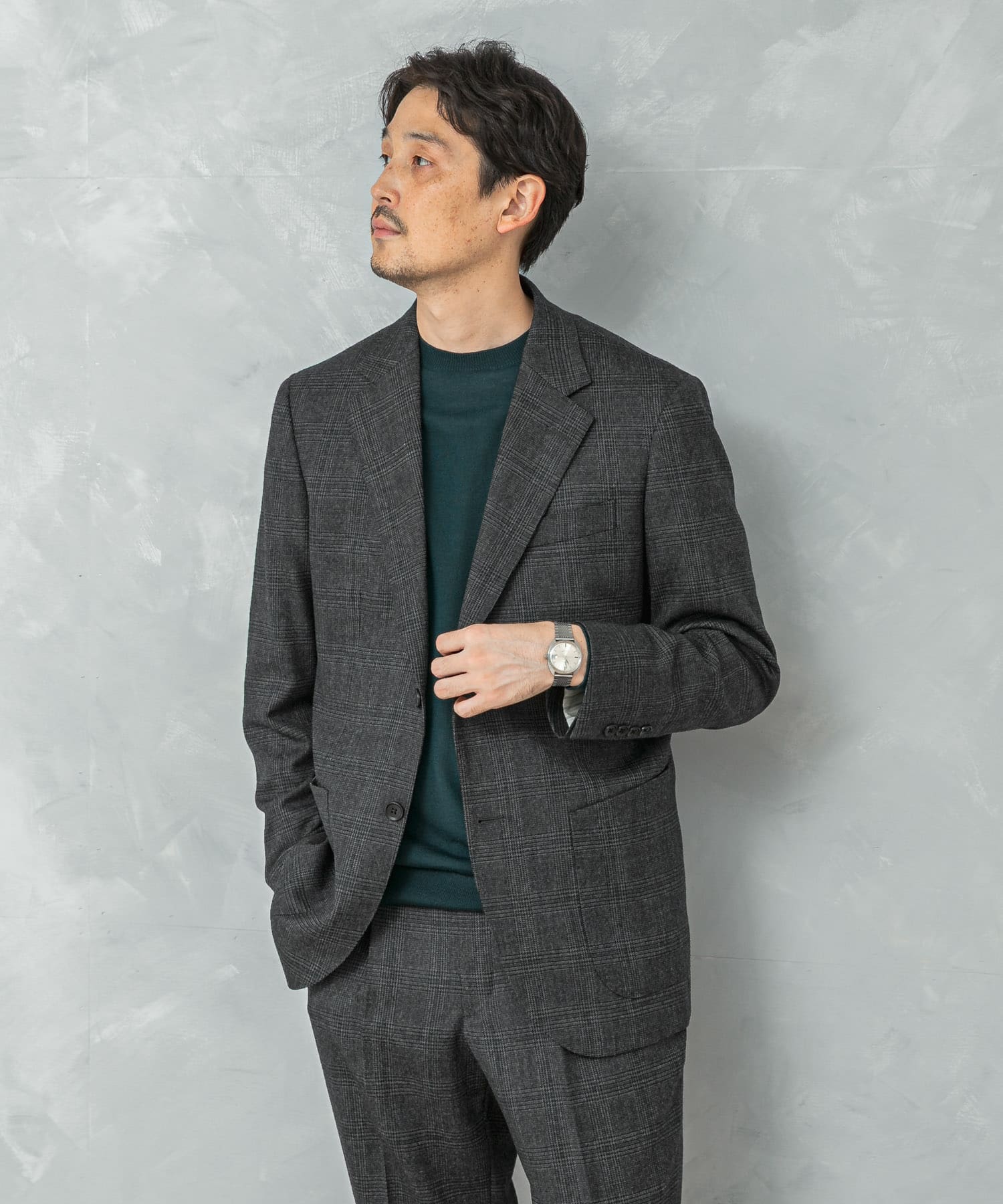 LIFE STYLE TAILOR　フラノジャケット