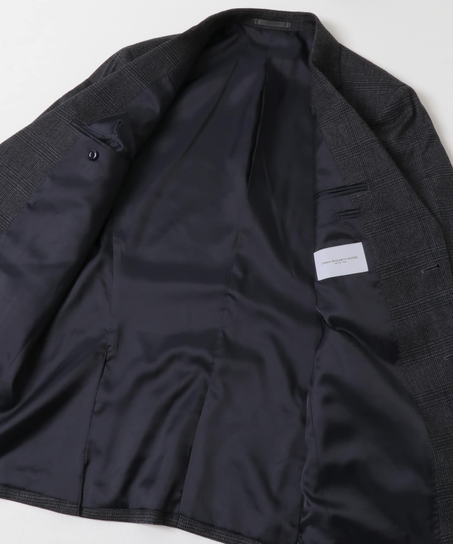 LIFE STYLE TAILOR　フラノジャケット GRAY-CH 44