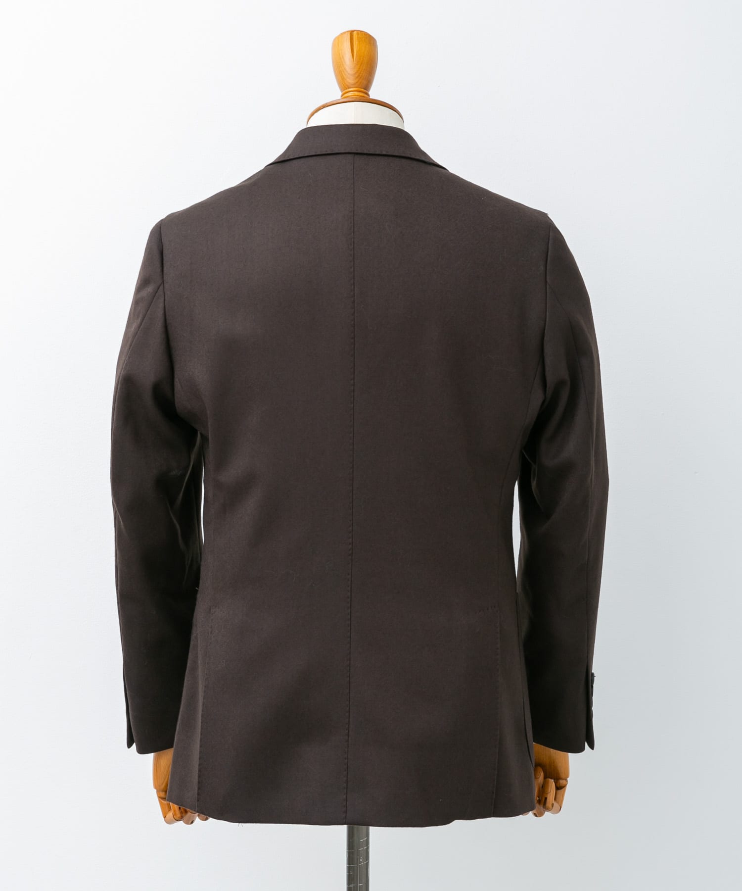 LIFE STYLE TAILOR　フラノジャケット BROWN 44