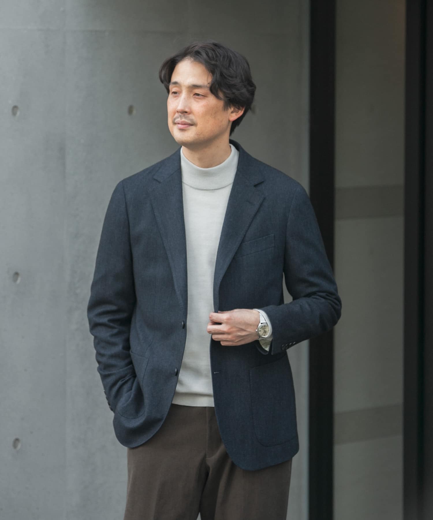 身長：178cm サイズ：48