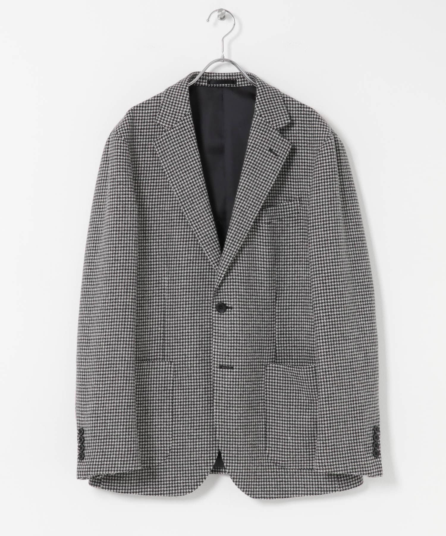 LIFE STYLE TAILOR　千鳥柄ツイードジャケット