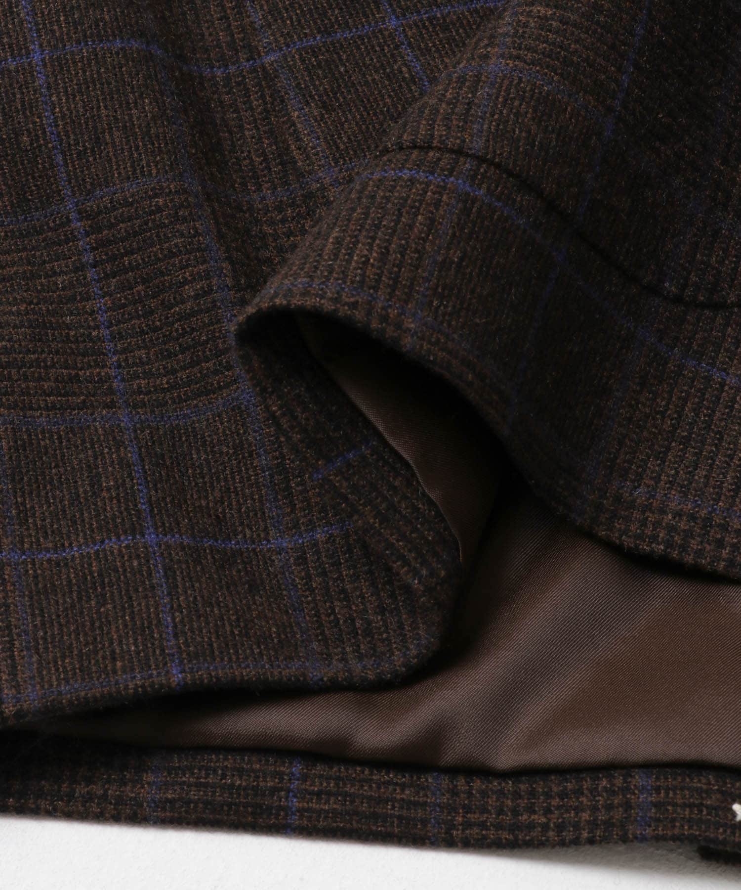 LIFE STYLE TAILOR　オーバーペンツイードジャケット BRN-CH 44