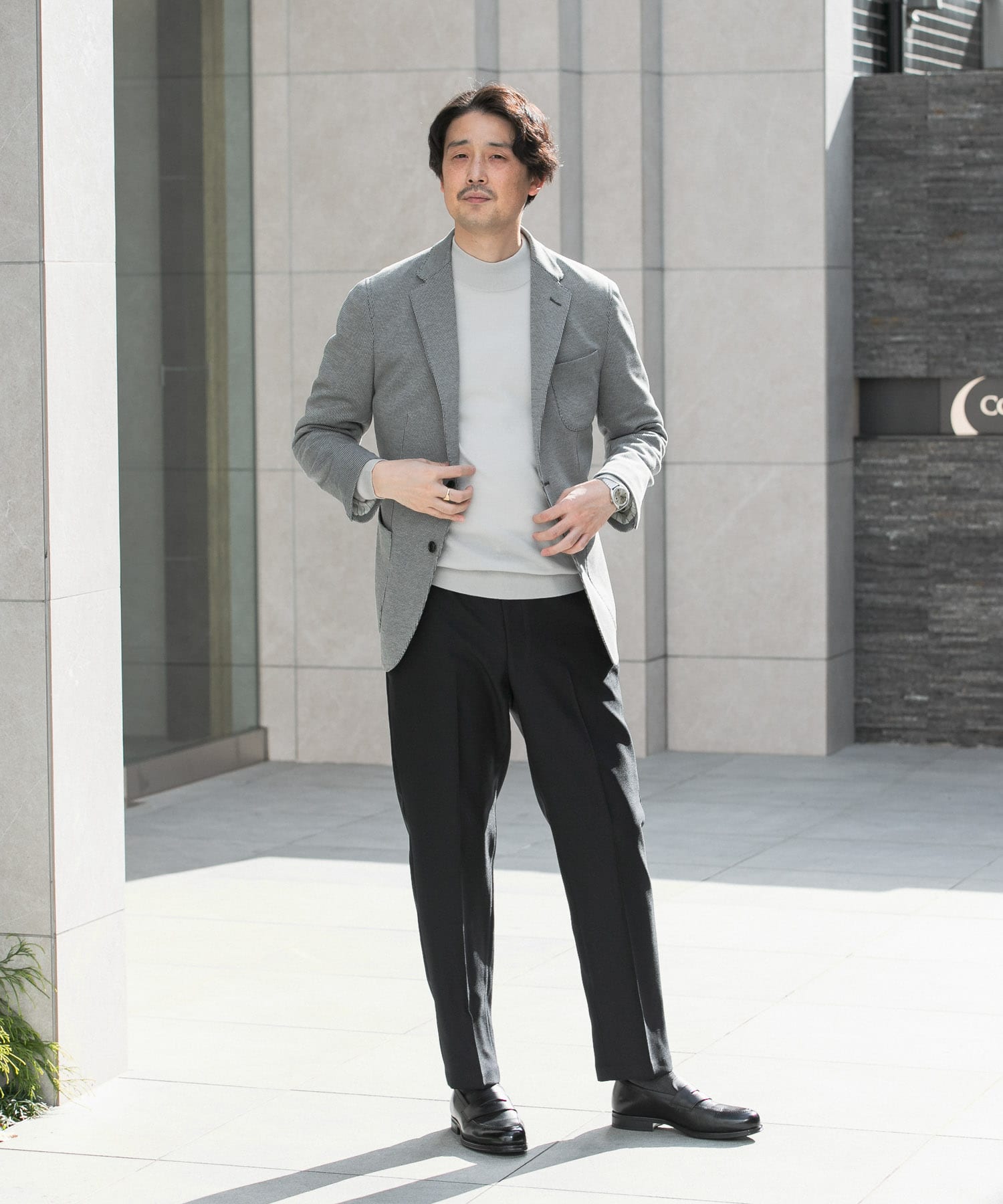 身長：178cm サイズ：48