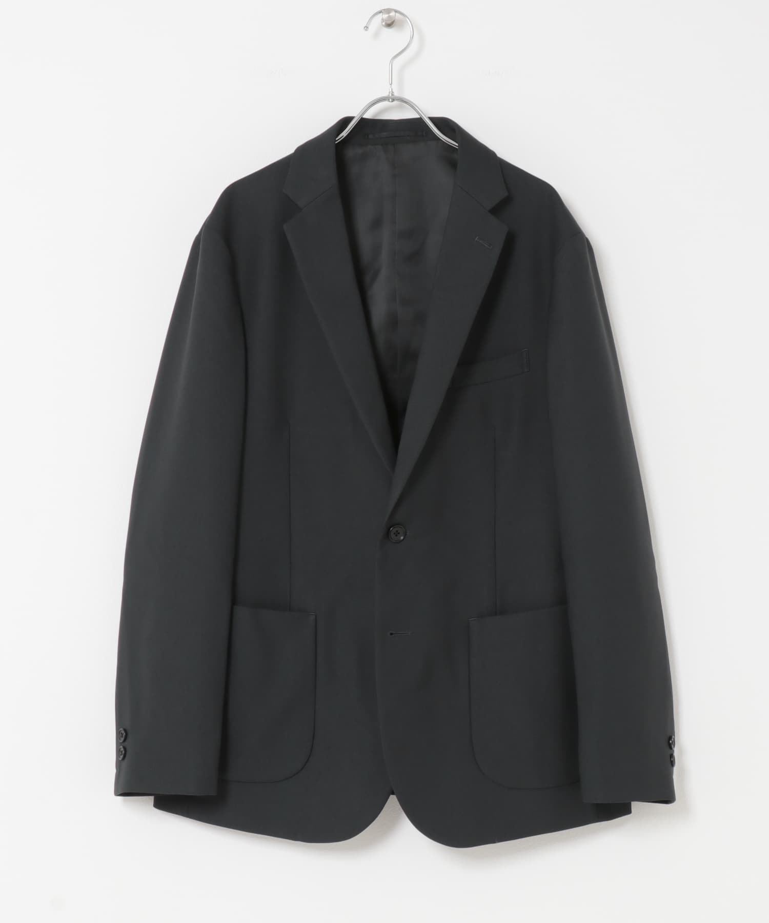 LIFE STYLE TAILOR　ウールライクツイルコンフォータブルジャケット