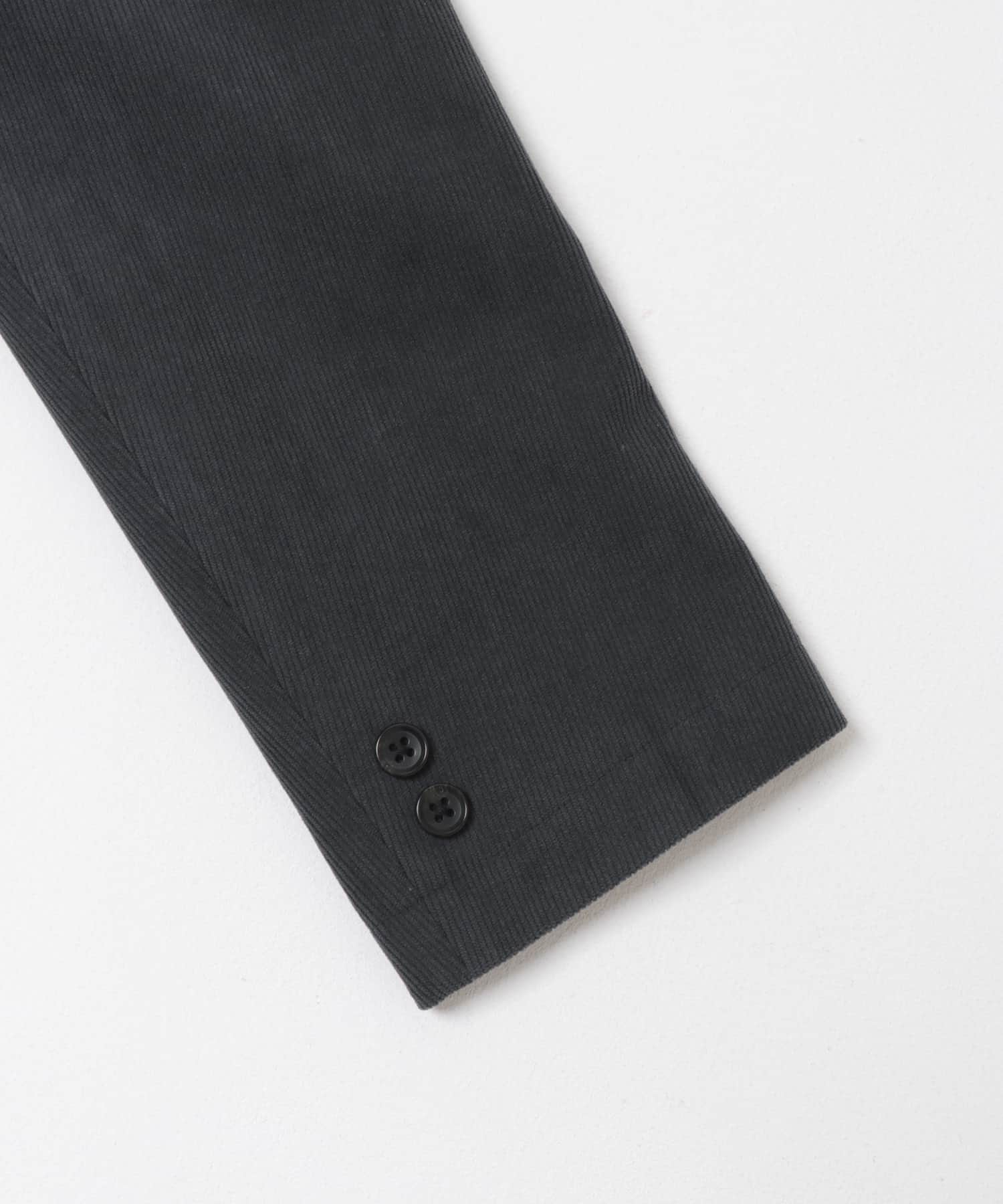 LIFE STYLE TAILOR　コーデュロイコンフォータブルジャケット BLUE GRAY S