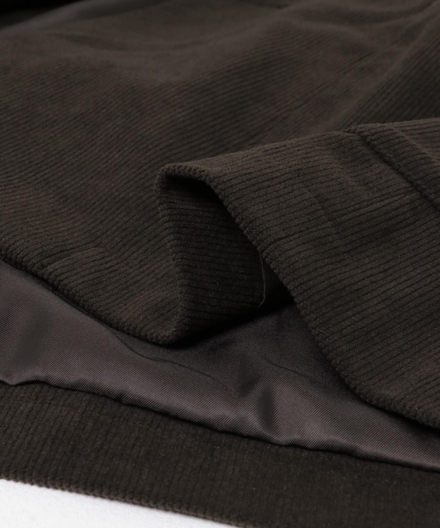 LIFE STYLE TAILOR　コーデュロイコンフォータブルジャケット BROWN S