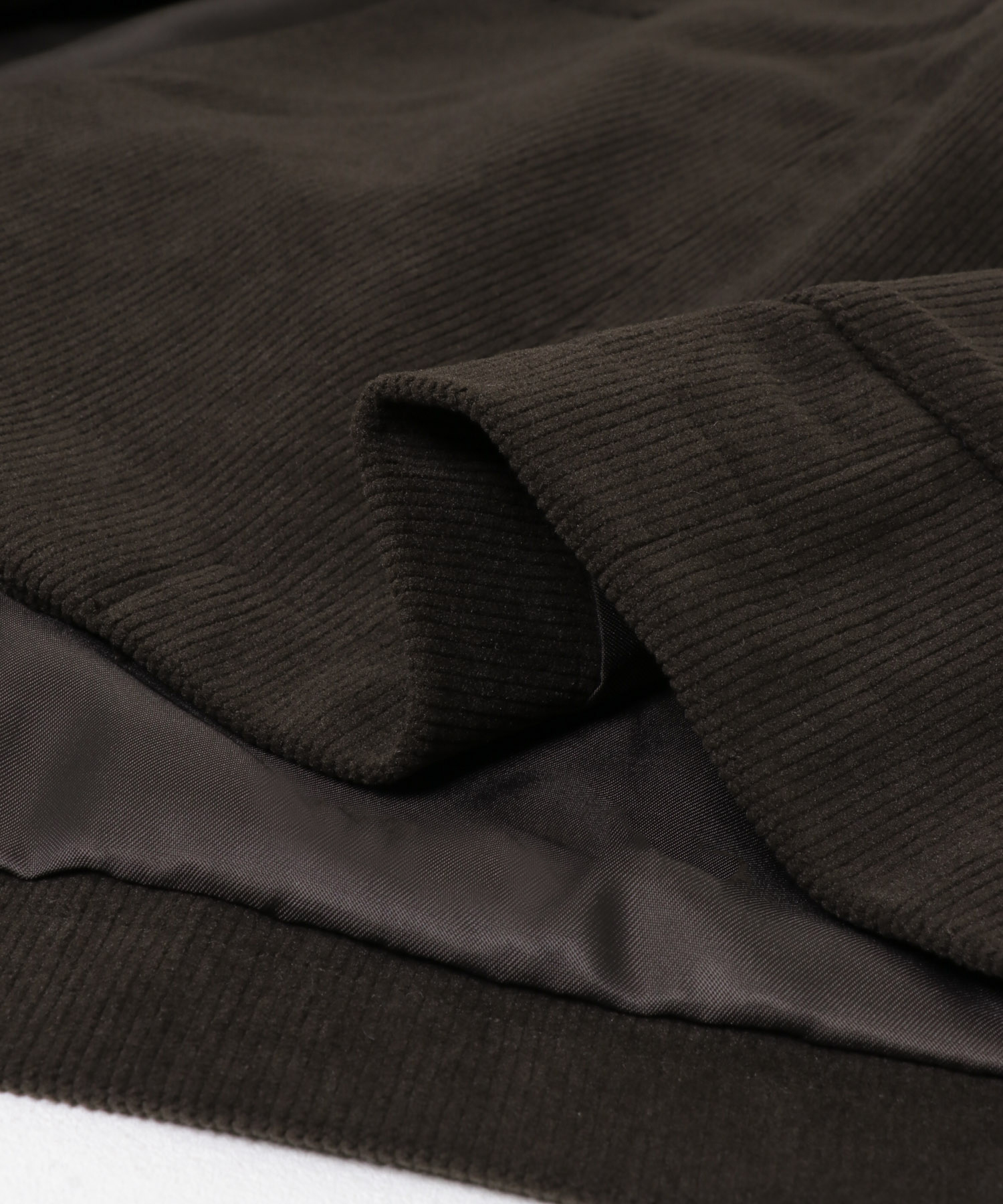 LIFE STYLE TAILOR　コーデュロイコンフォータブルジャケット BROWN S