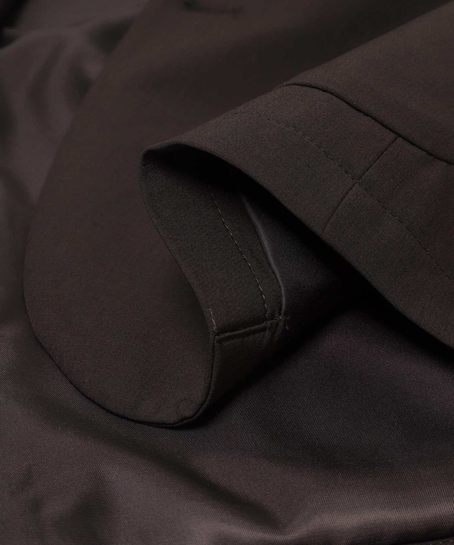 LIFE STYLE TAILOR　4WAYストレッチメランジジャケット BROWN S