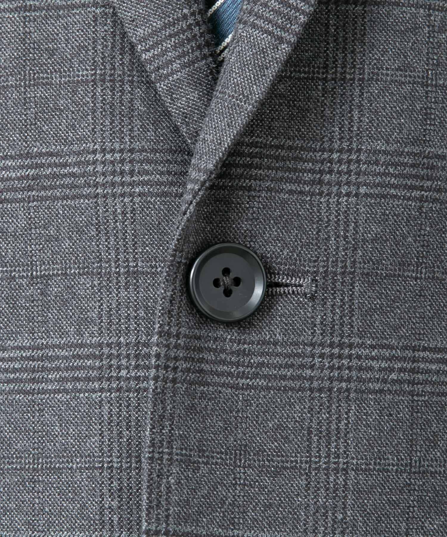LIFE STYLE TAILOR　ソフトサーモストレッチジャケット GRAY-CH 44