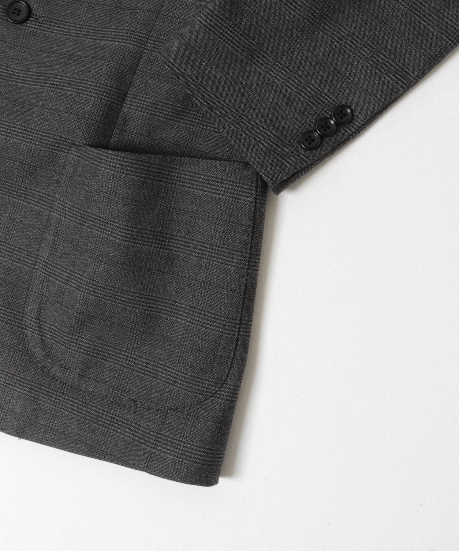 LIFE STYLE TAILOR　ソフトサーモストレッチジャケット GRAY-CH 44