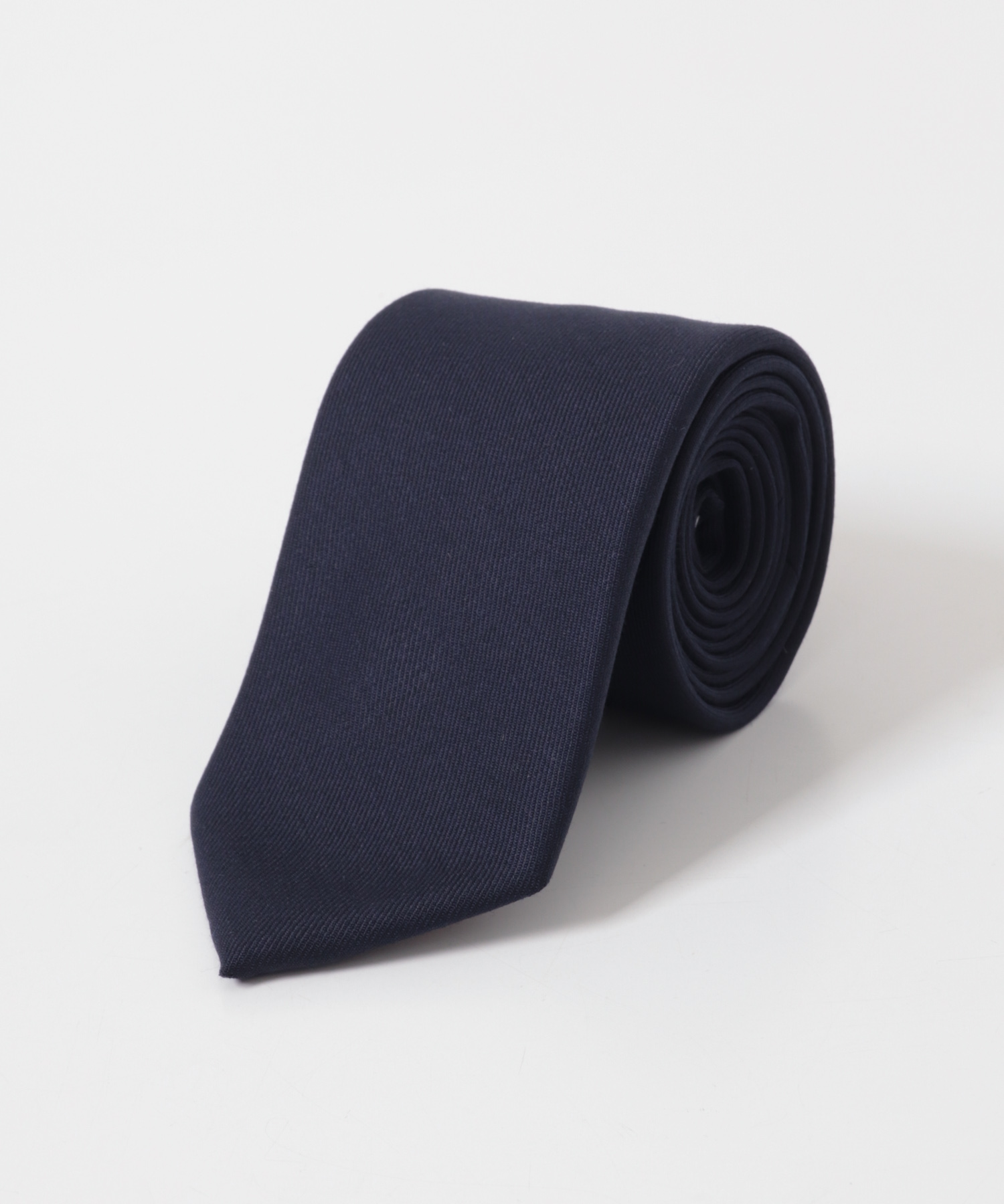 LIFE STYLE TAILOR　DARROW DALEファブリックタイ無地1 01NAVY -