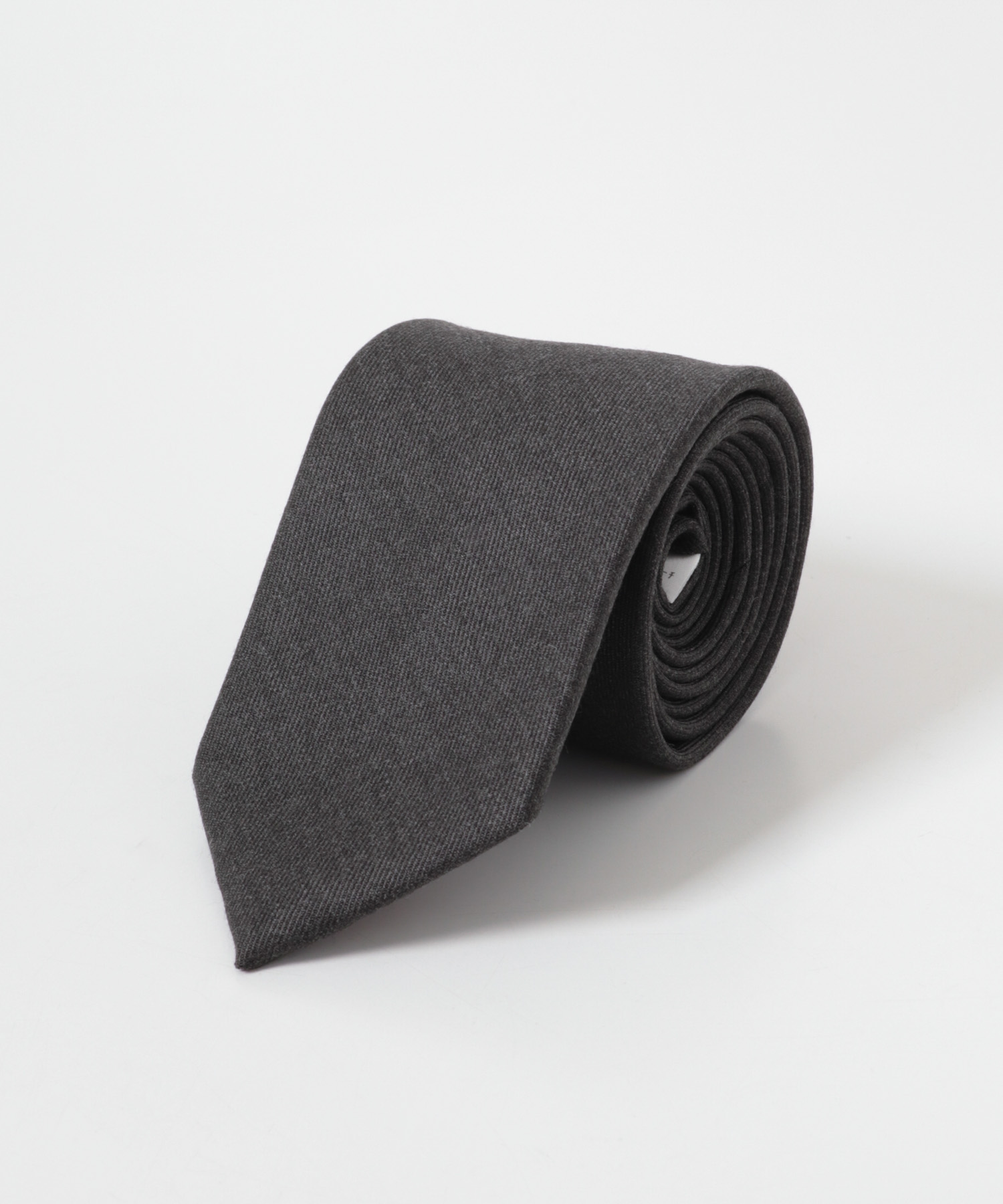 LIFE STYLE TAILOR　DARROW DALEファブリックタイ無地1 02GRAY -