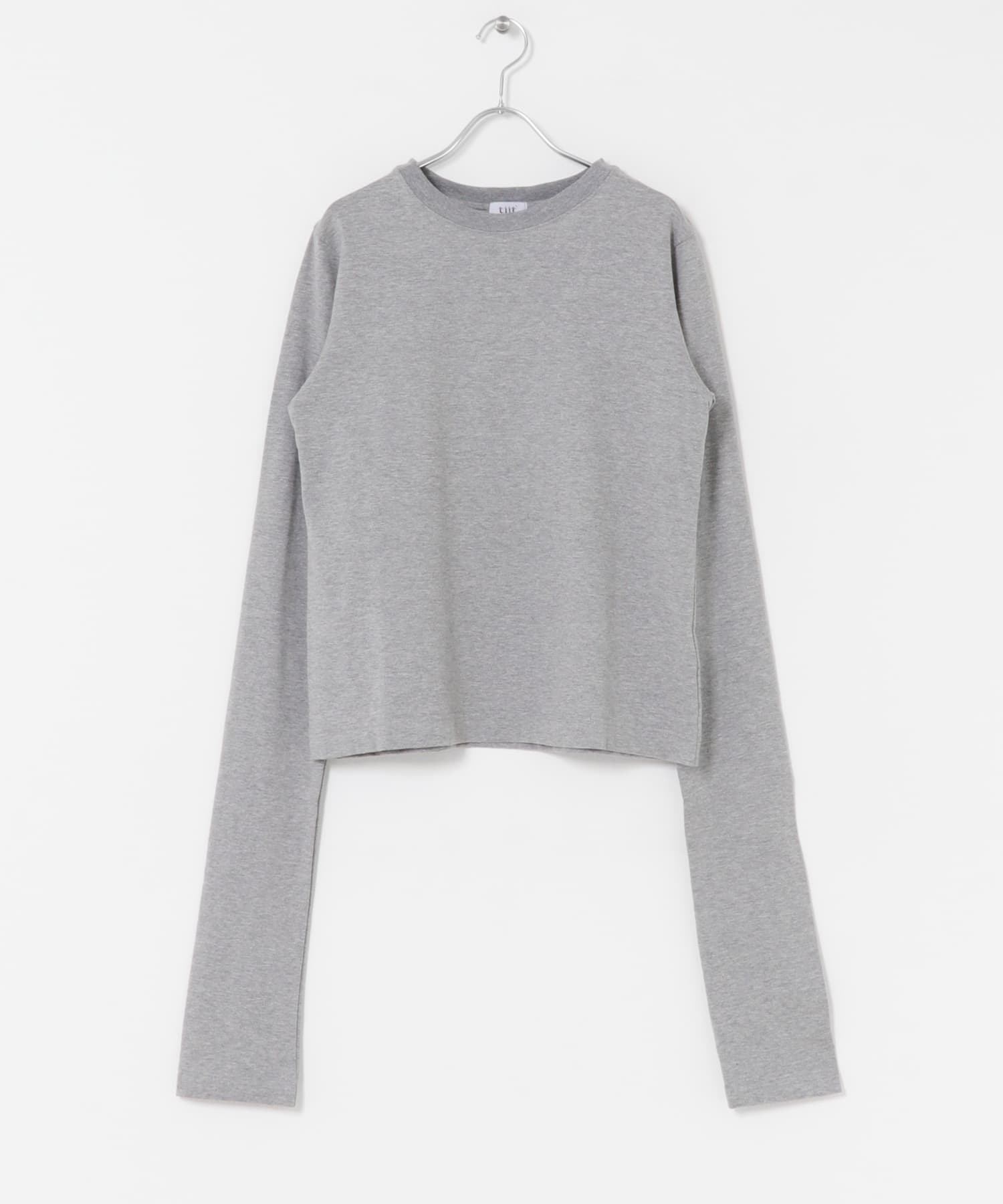tiit tokyo　roll up design t-shirts gray 36