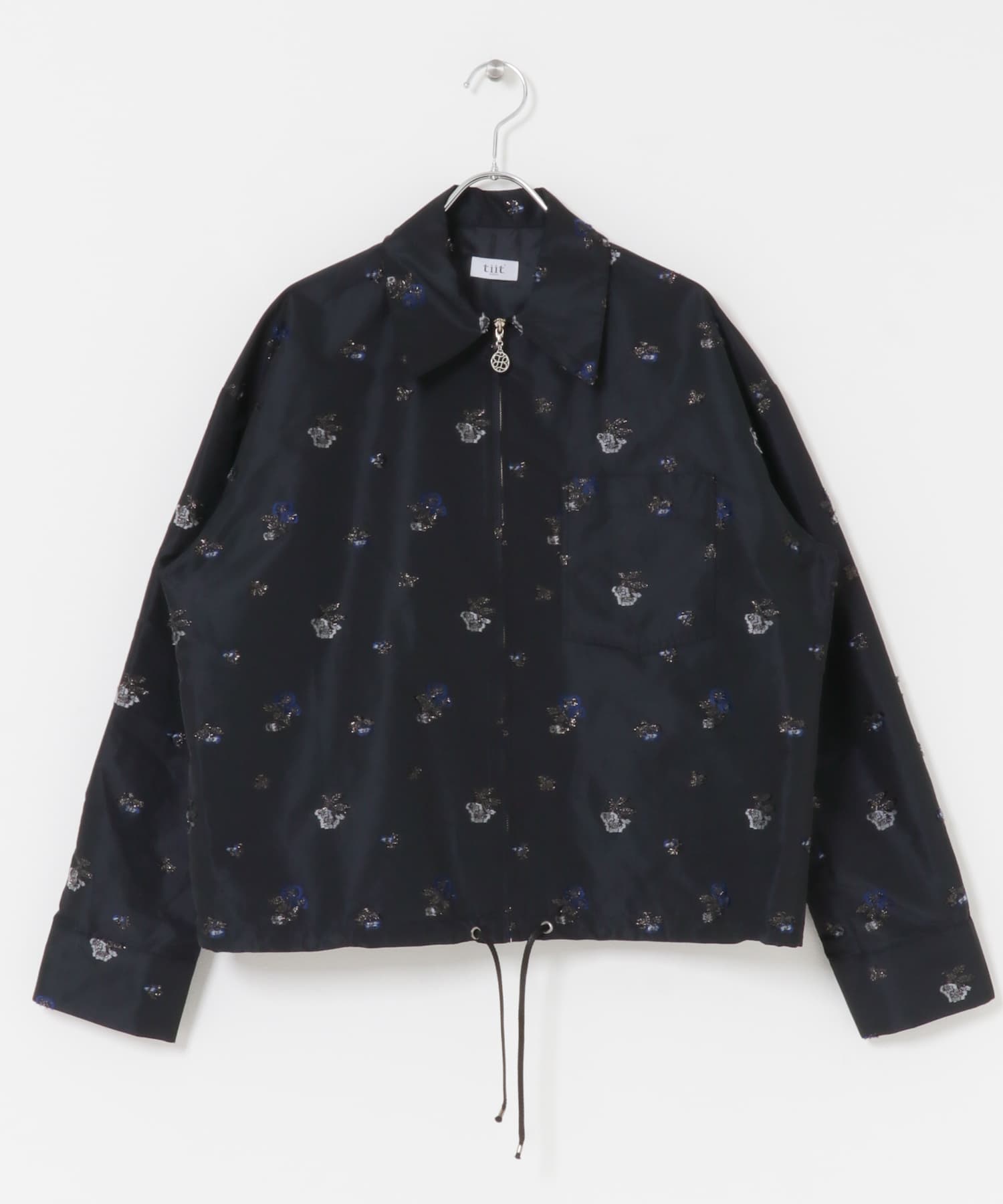 tiit tokyo　floral jacquard jacket