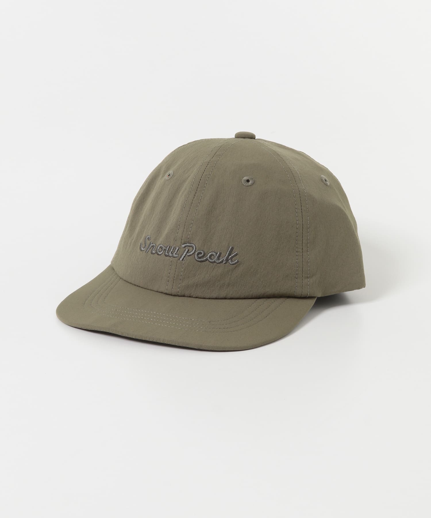 Snow Peak Apparel　Snow Peak Typography Cap OLIVE One