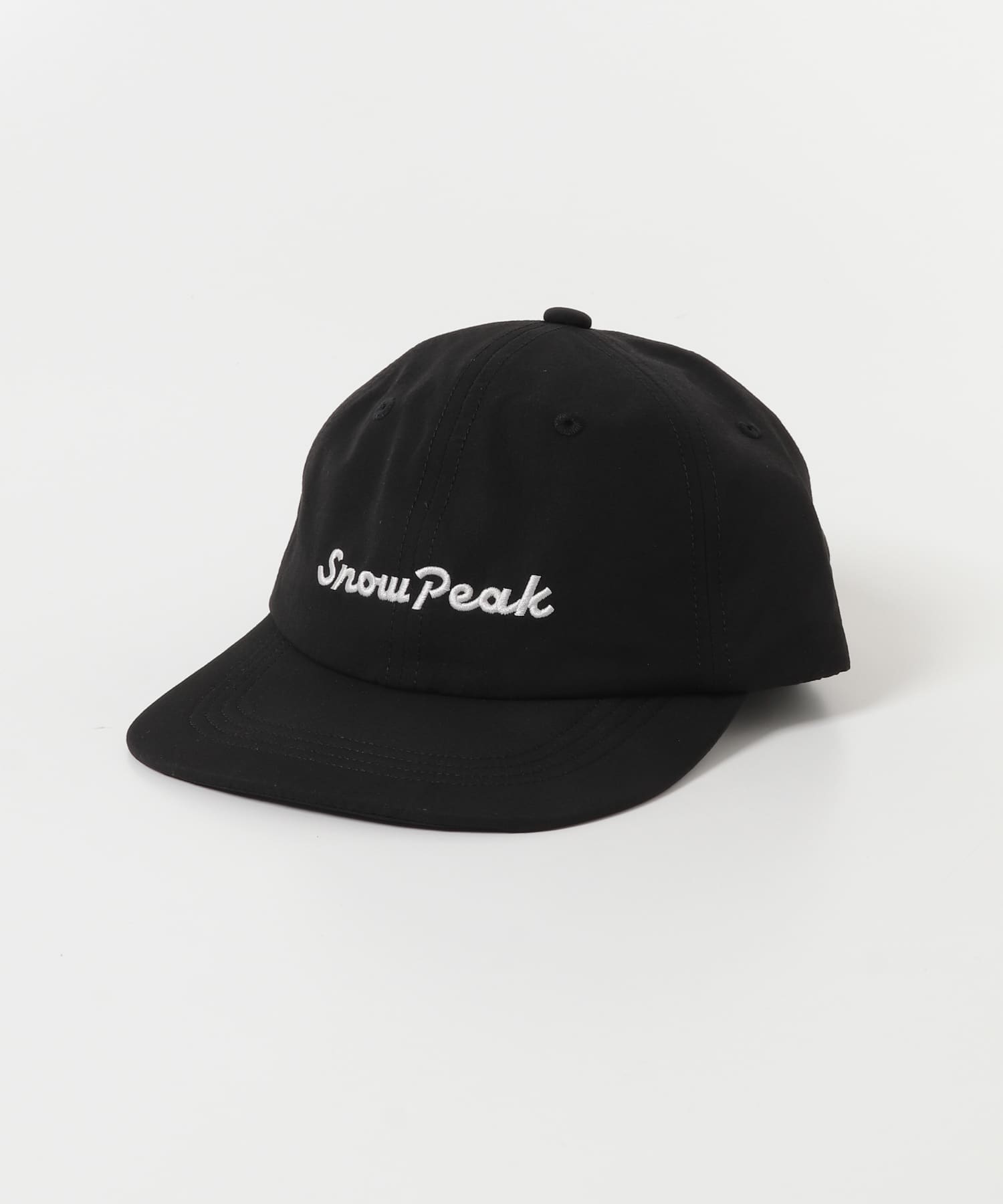 Snow Peak Apparel　Snow Peak Typography Cap BLACK One