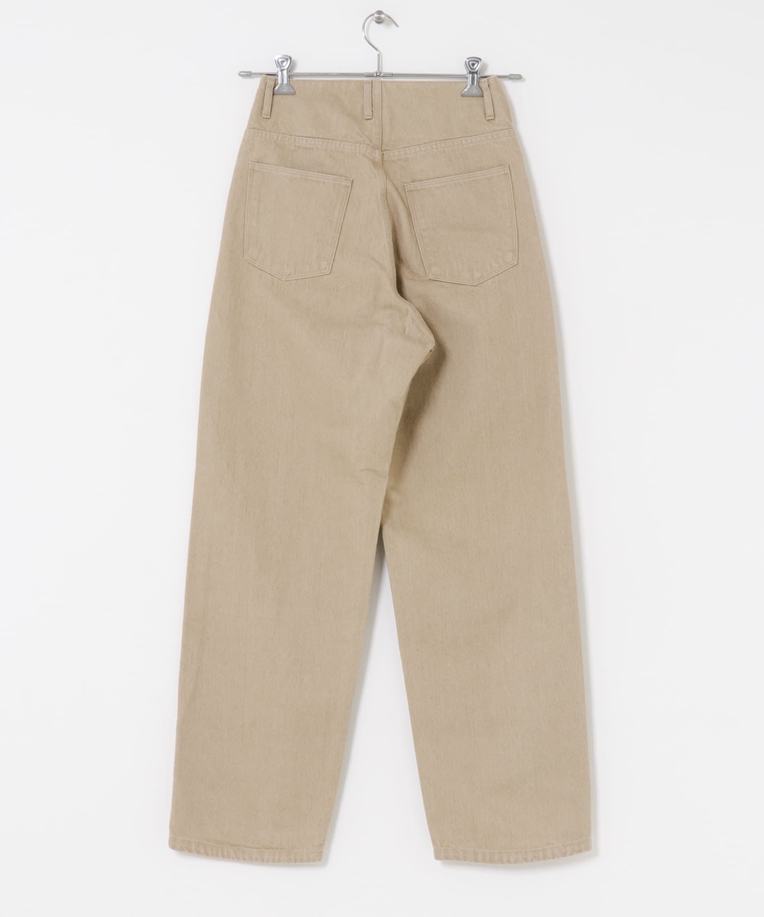ARCHI　14OZ DENIM WIDE PANTS BEIGE XS