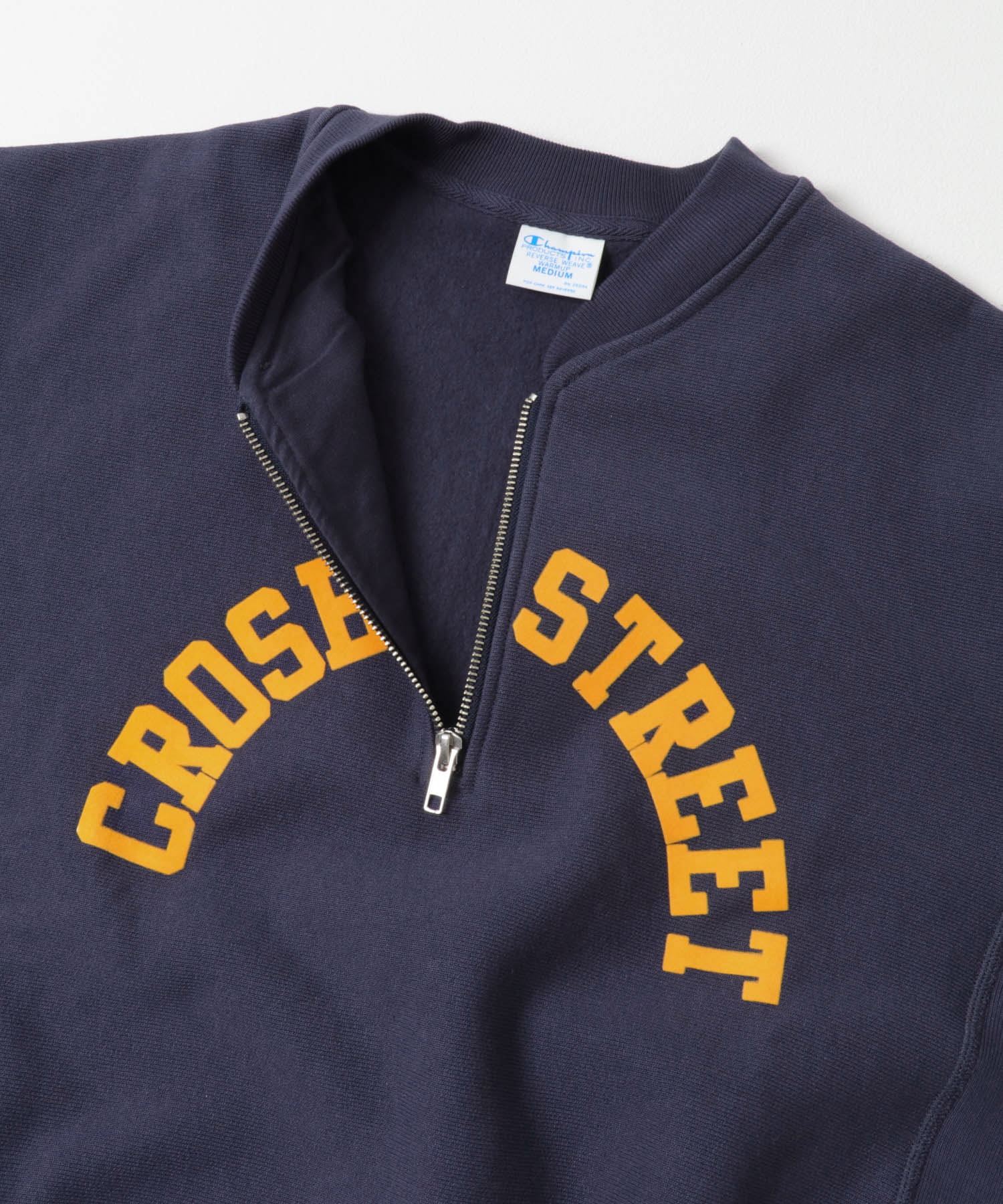 Champion　REVERSEWEAVE HALFZIPSWEAT NAVY M