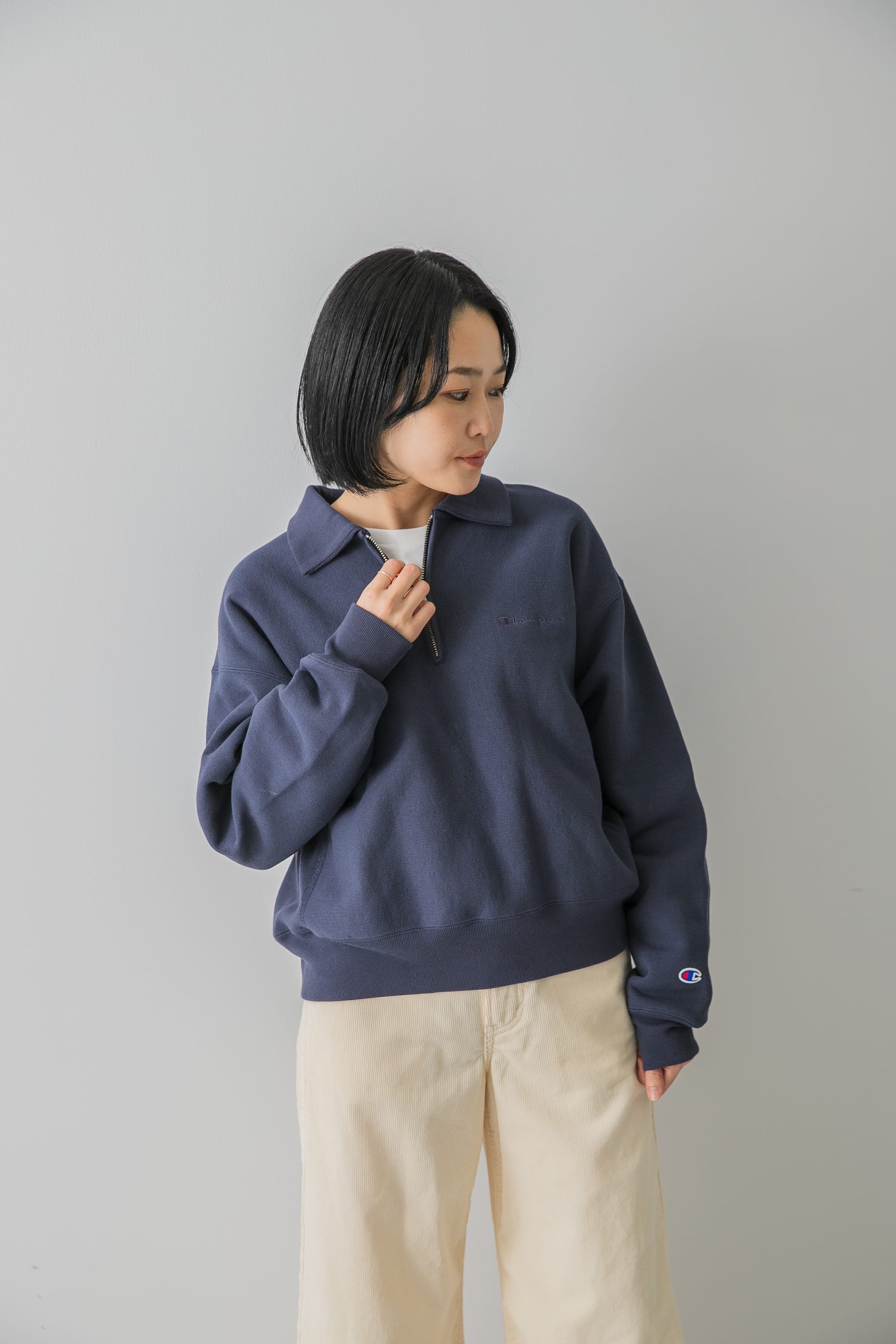 身長：157cm サイズ：one