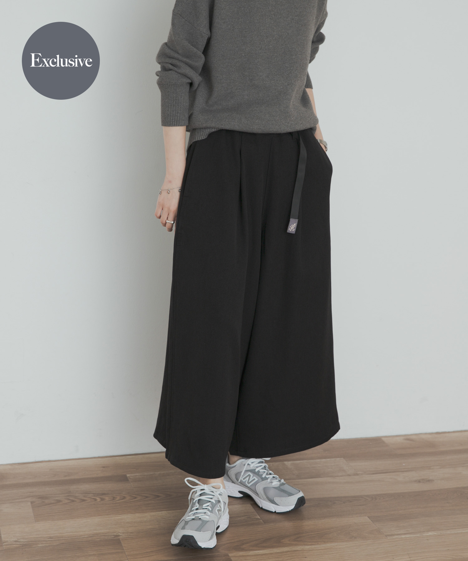 『別注』Gramicci　ONETUCK WOOLLIKE PANTS