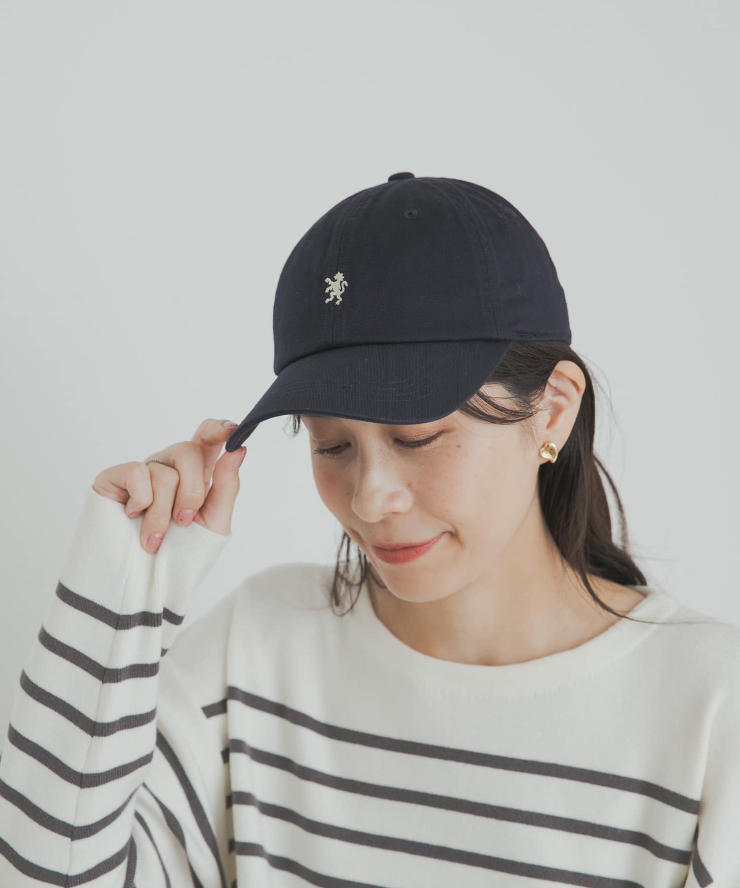 GYMPHLEX　6PANEL CAP NAVY one