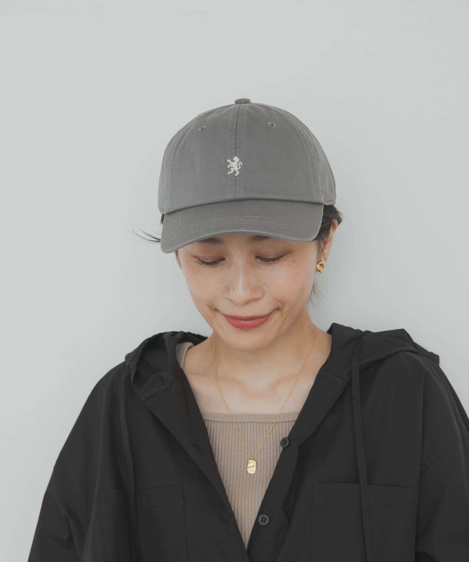 GYMPHLEX　6PANEL CAP GREY one