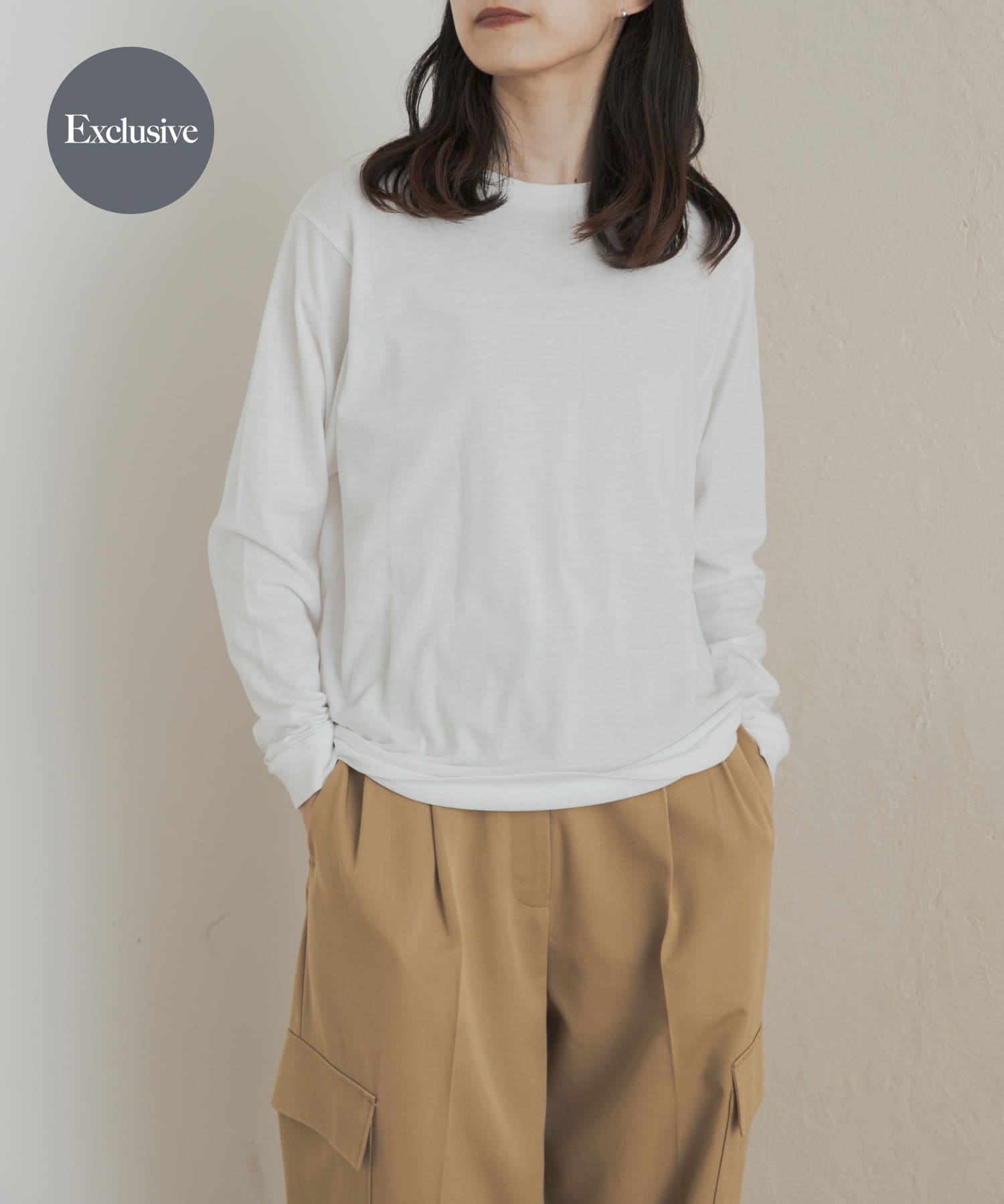 『別注』HANES×DOORS　2P DOORS Fit Long-Sleeve T-shirts2
