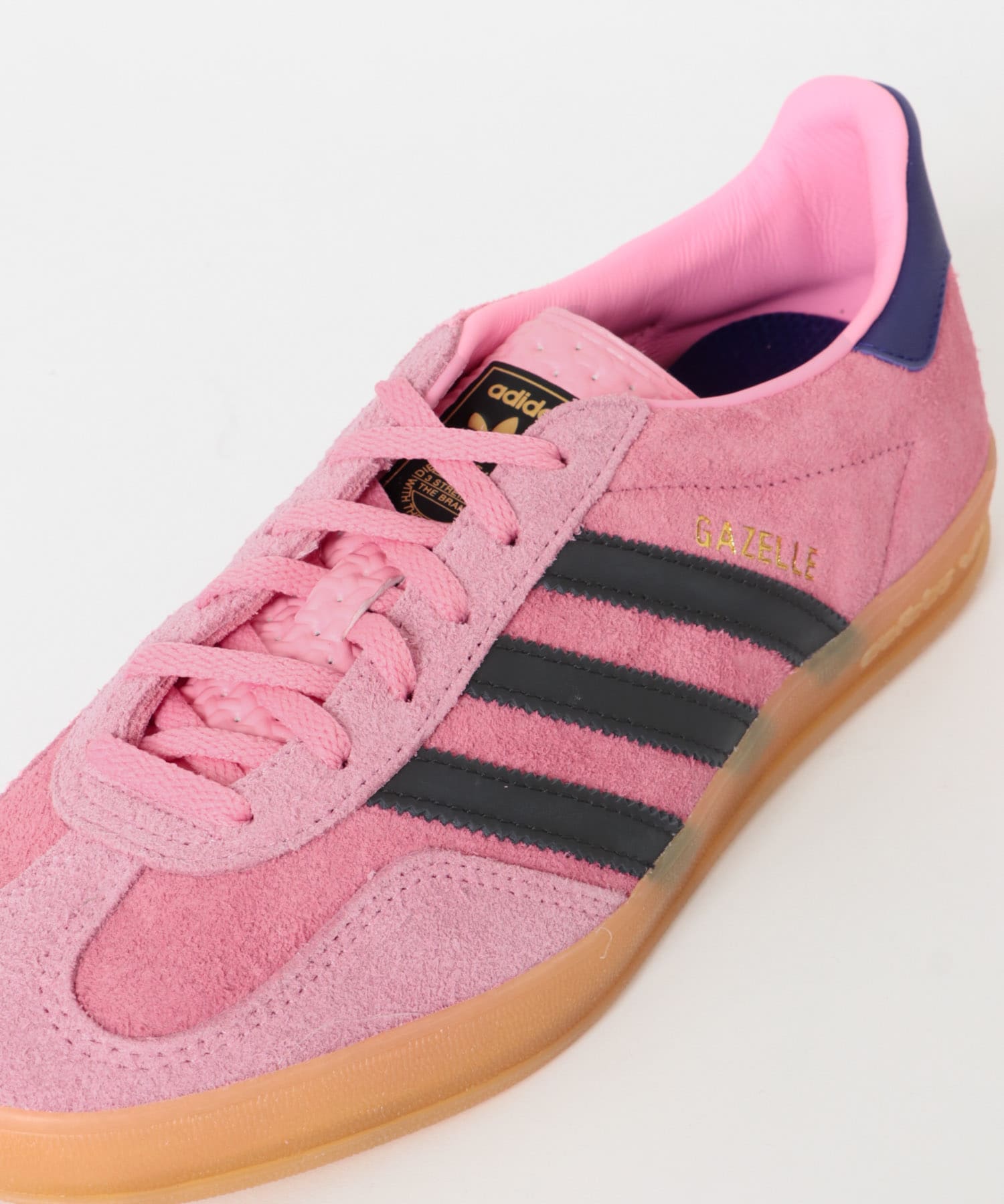 adidas　GAZELLE INDOOR W ブリスピンク 23.5