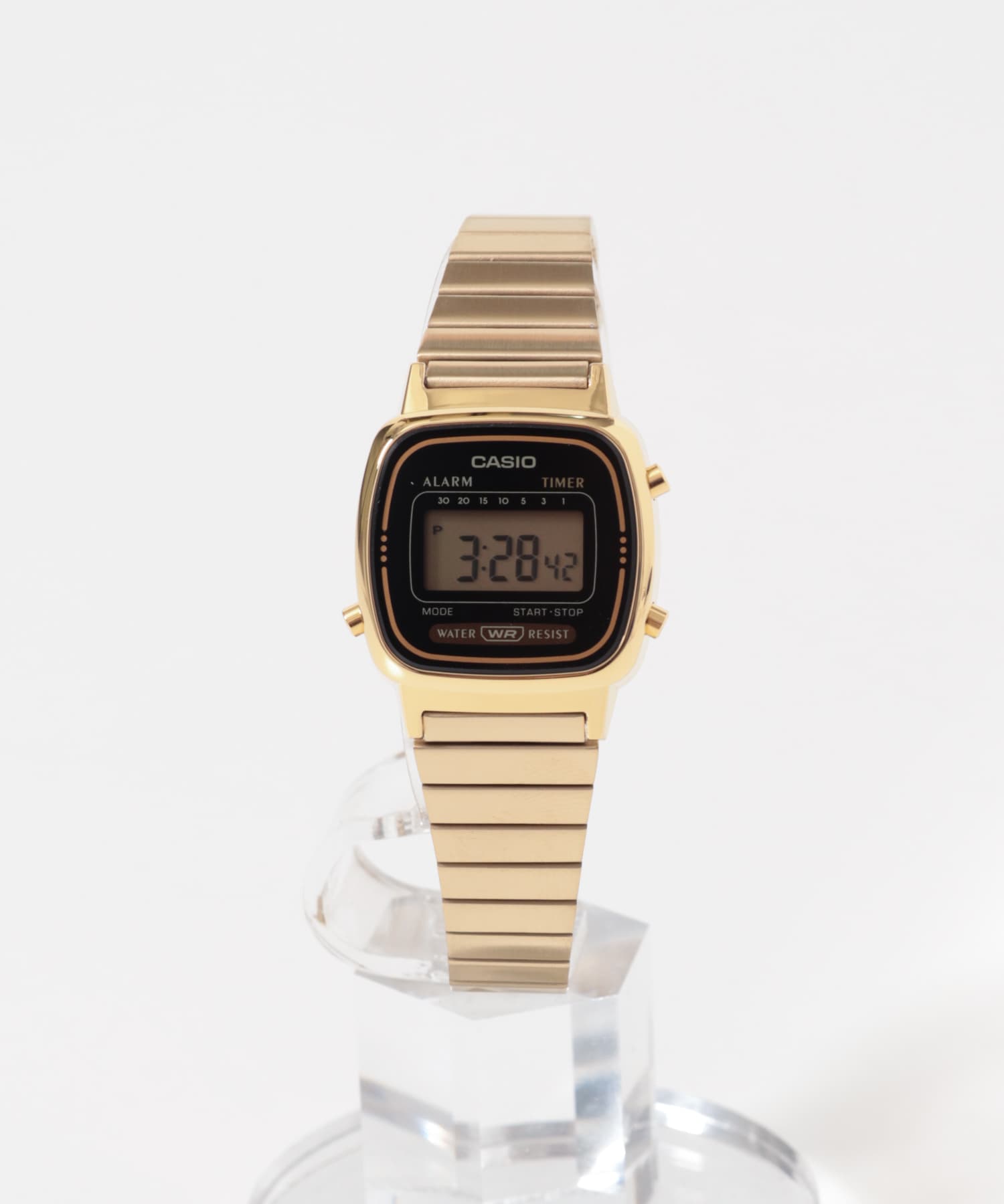 CASIO　メタルスクエアデジタルウォッチ
