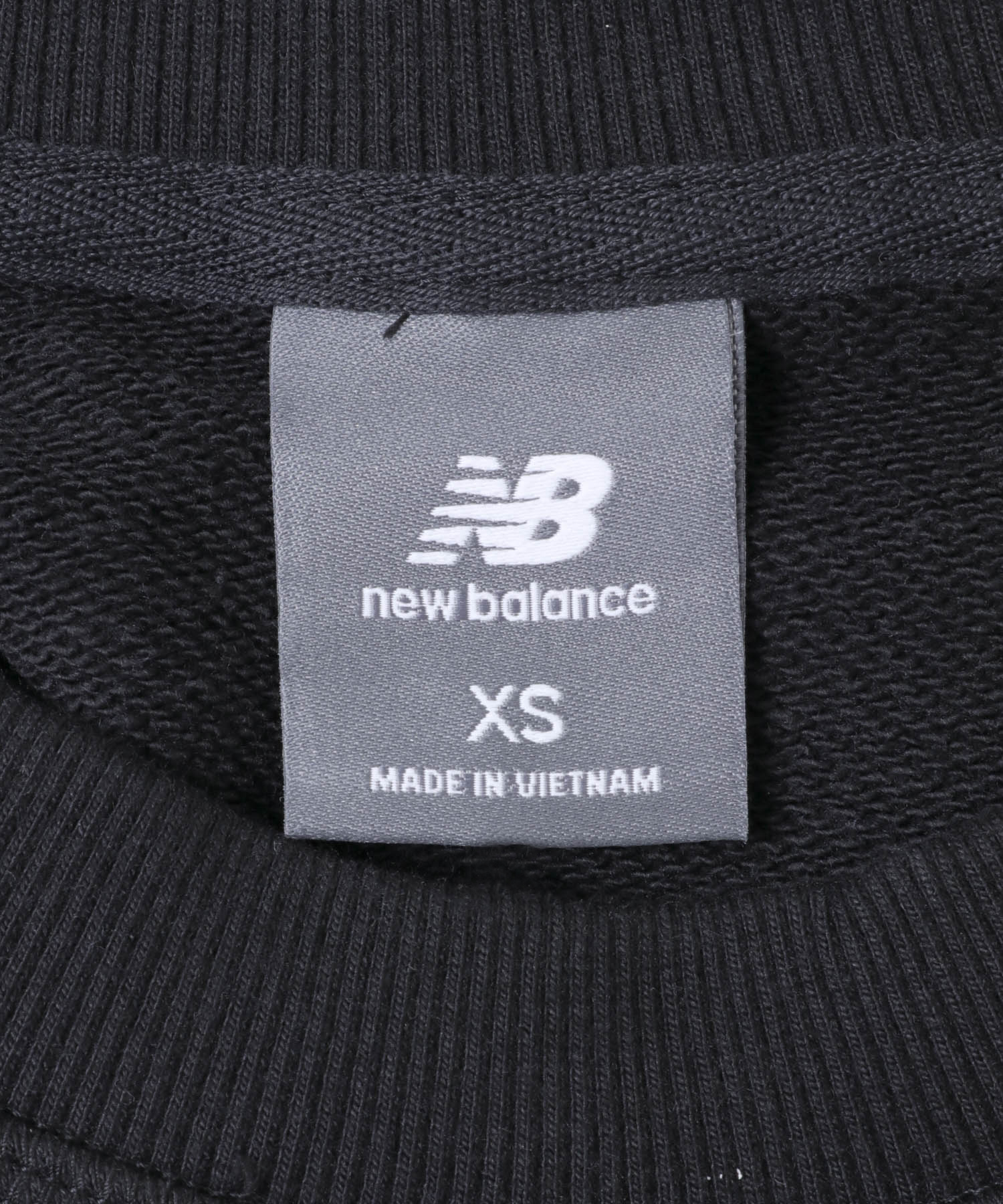 NEW BALANCE　Athletics プレミアムロゴスウェット BK S