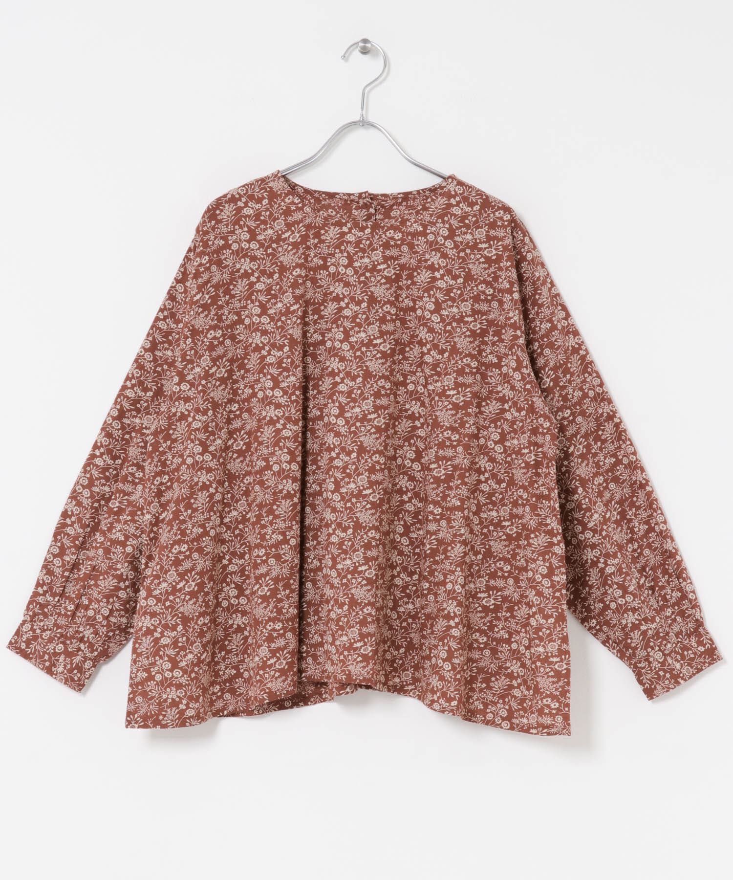 SOIL　FLOWER BACK OPENING SMOCK