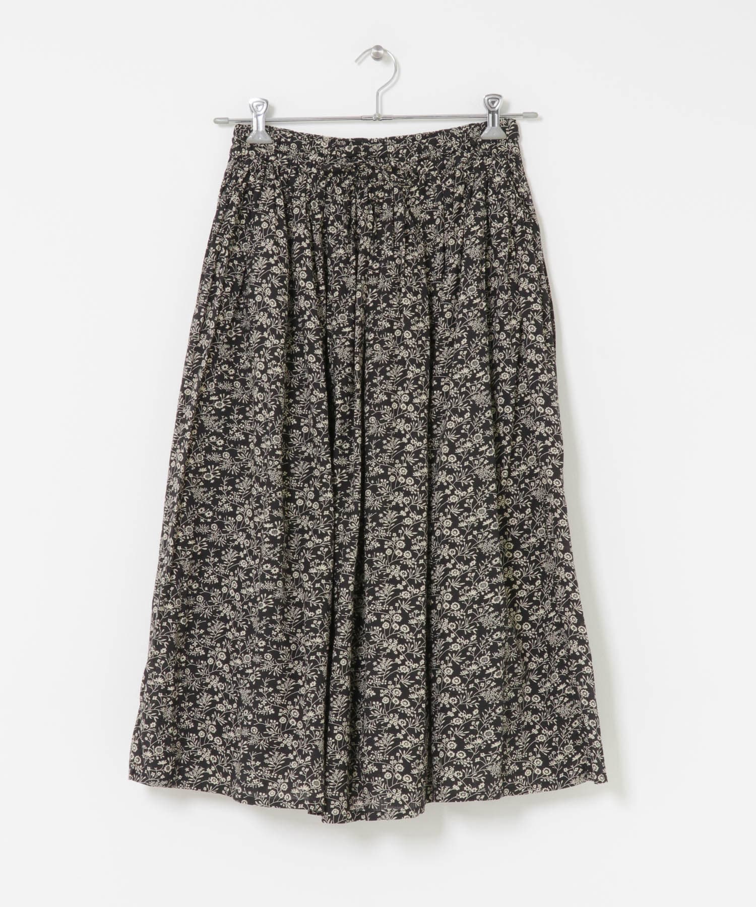 SOIL　FLOWER GATHERED SKIRT