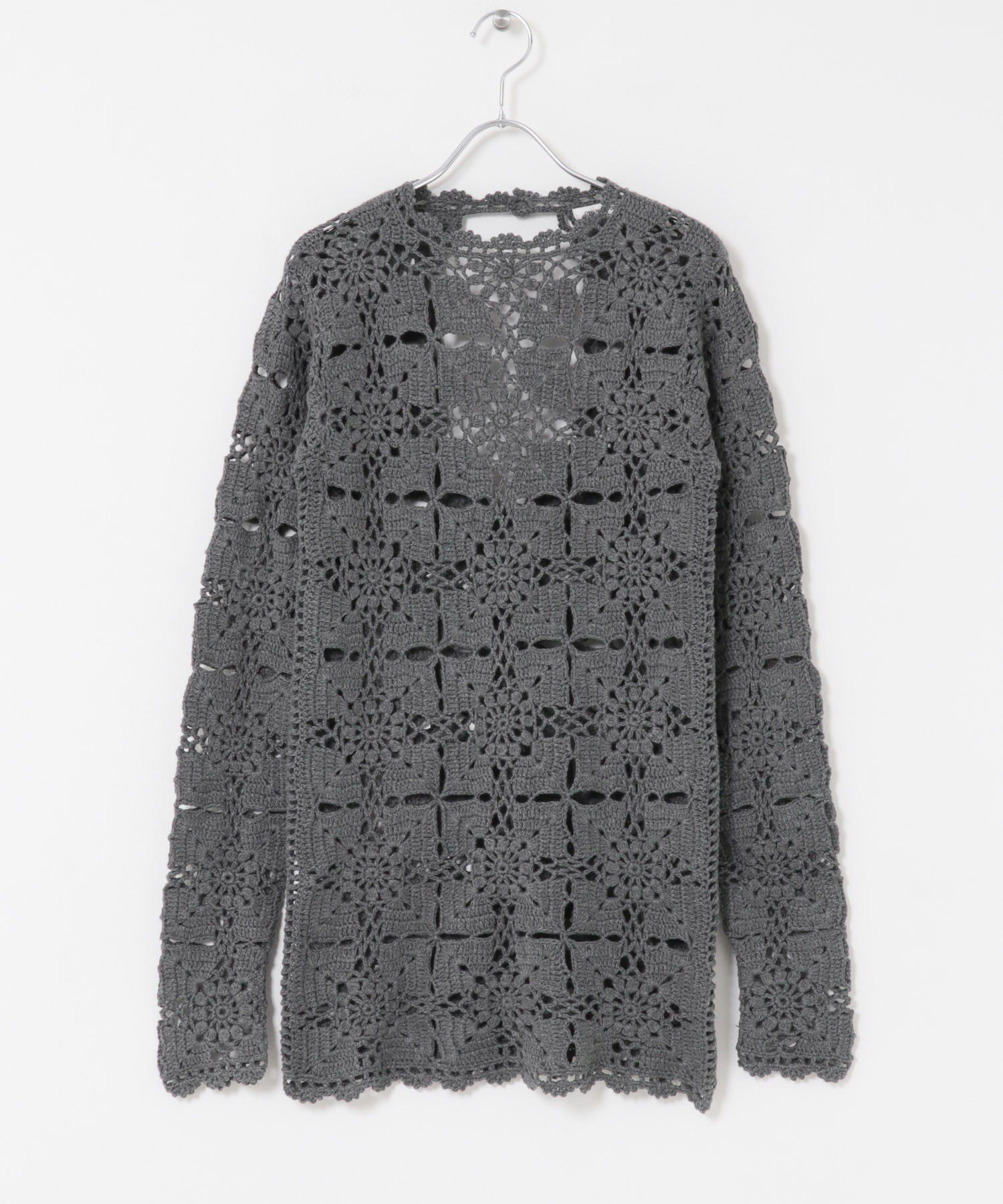 OPEN SESAME CLUB　cashmere fleur lace tops