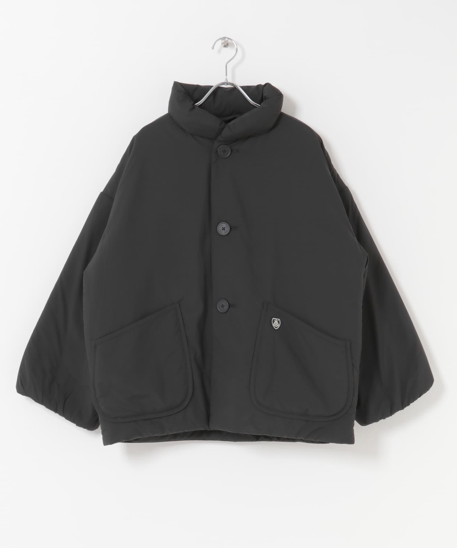ORCIVAL　STAND COLLAR BLOUSON BLACK 1