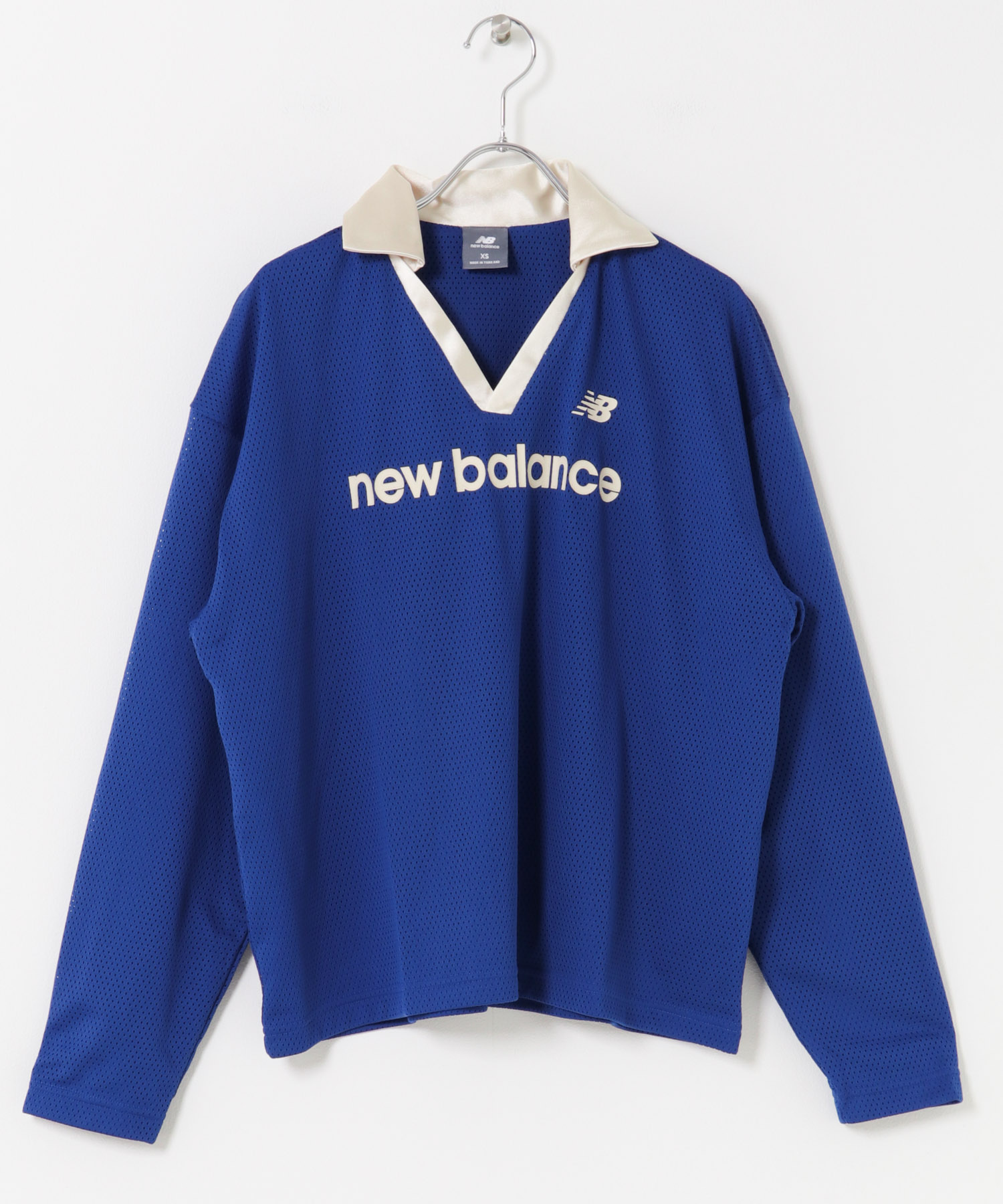 NEW BALANCE　メッシュジャージロングスリーブ GAB S