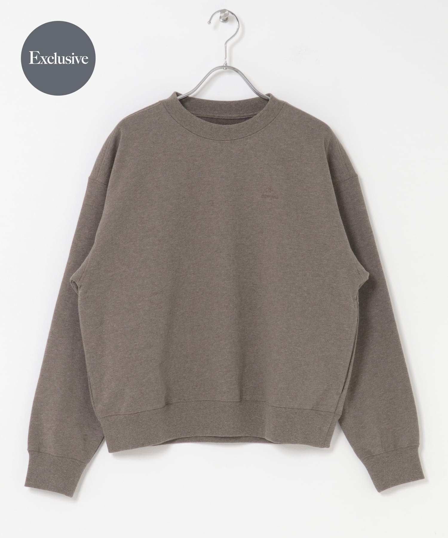 『別注』Snow Peak Apparel ×DOORS　RecycledCottonSweat BROWN One