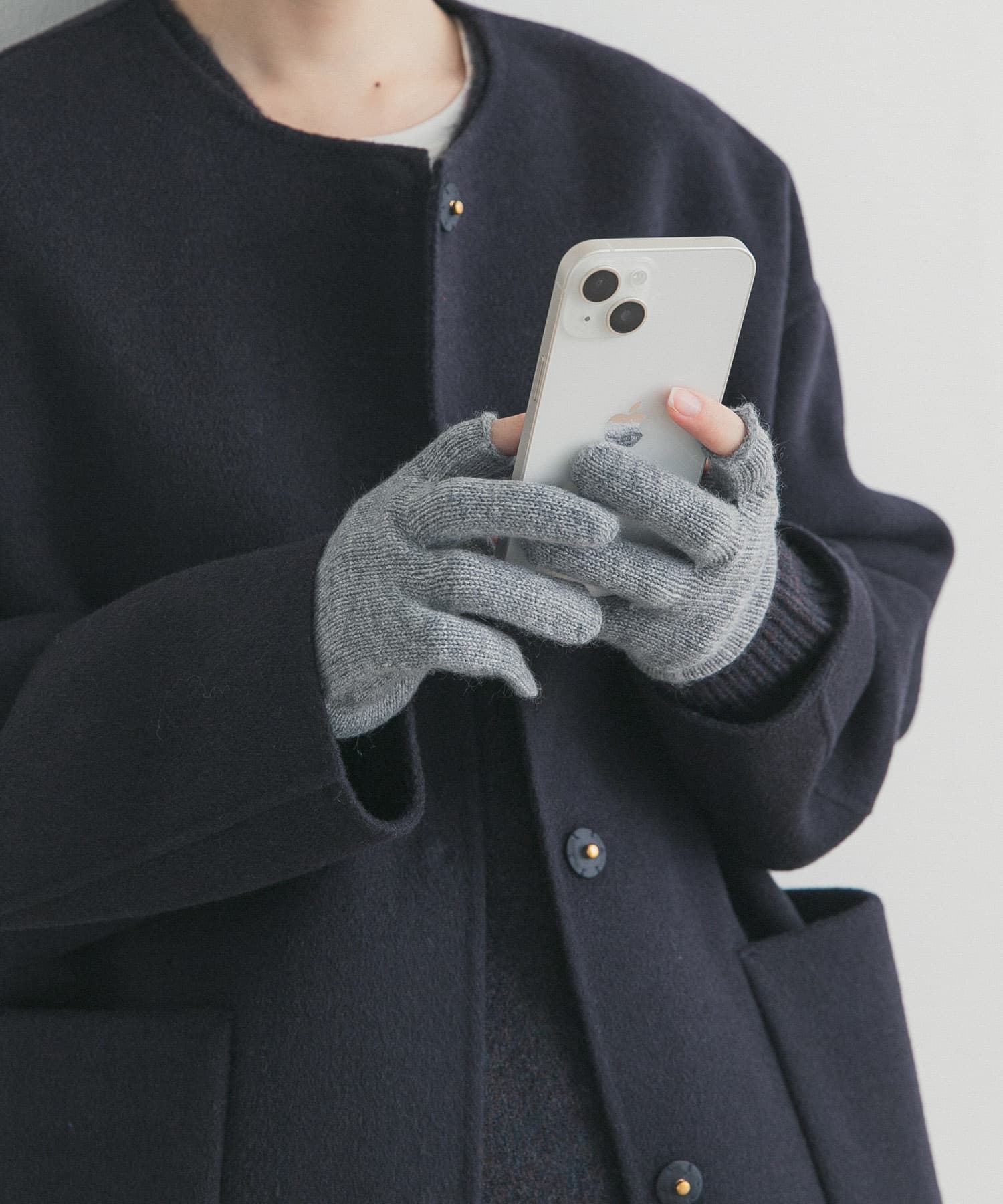 WILLIAM BRUNTON　3ply Long Gloves