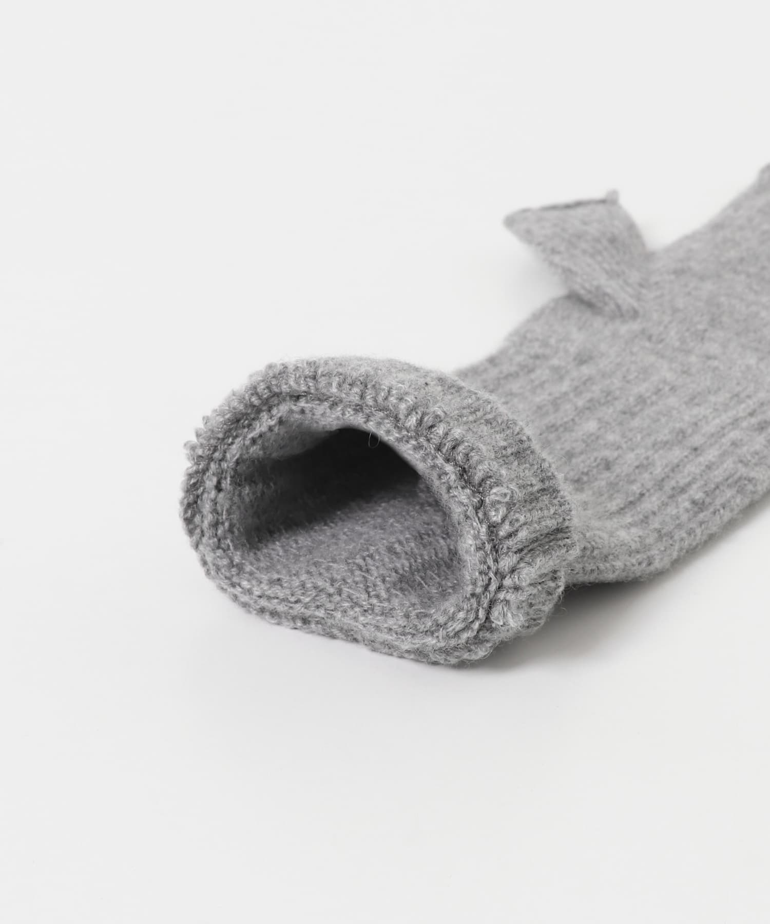 WILLIAM BRUNTON　3ply Long Gloves グレー Free