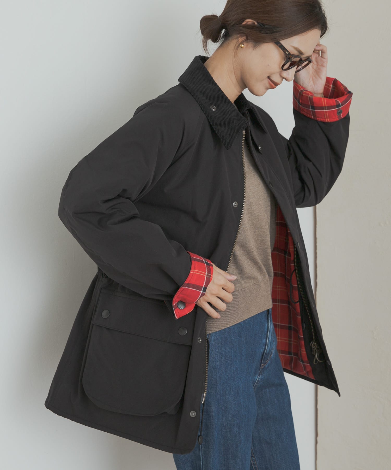 身長：168cm サイズ：one