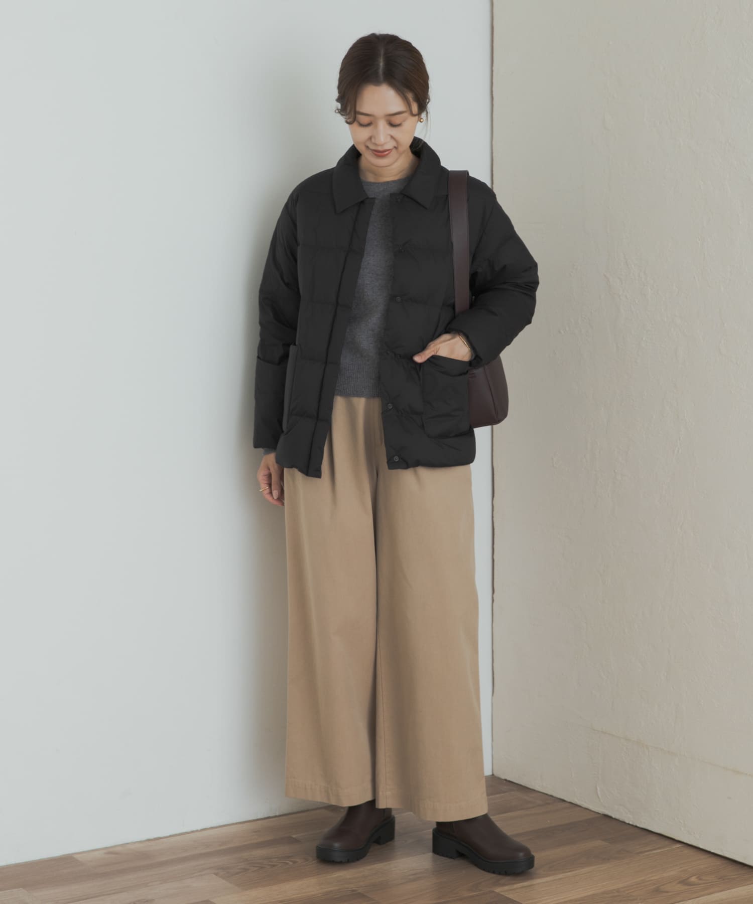 身長：168cm サイズ：one