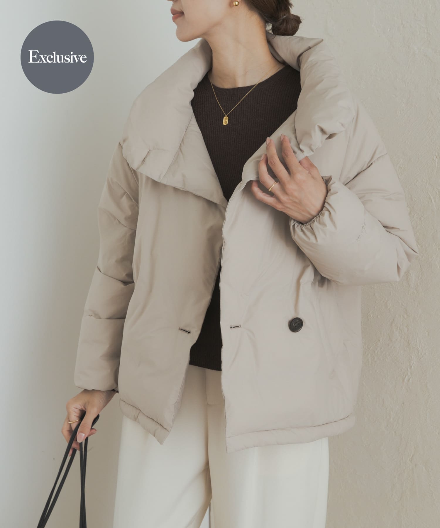 『別注』NANGA×DOORS　STANDCOLLAR DOWN JACKET