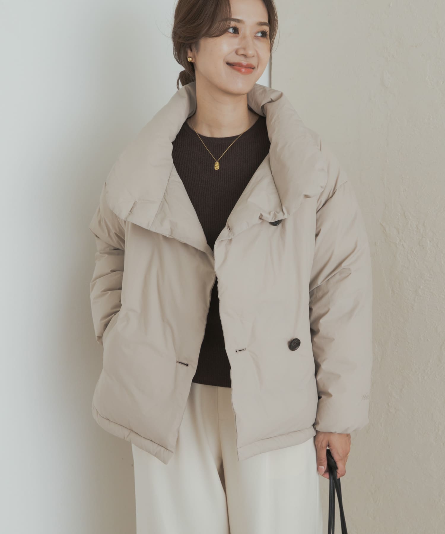 身長：168cm サイズ：one