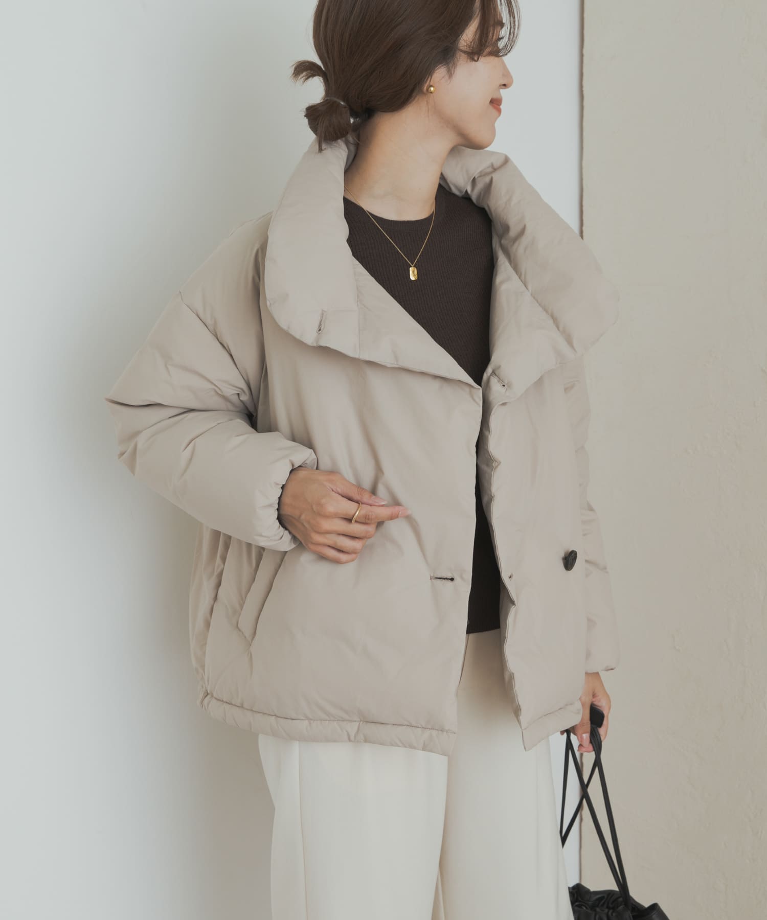 身長：168cm サイズ：one