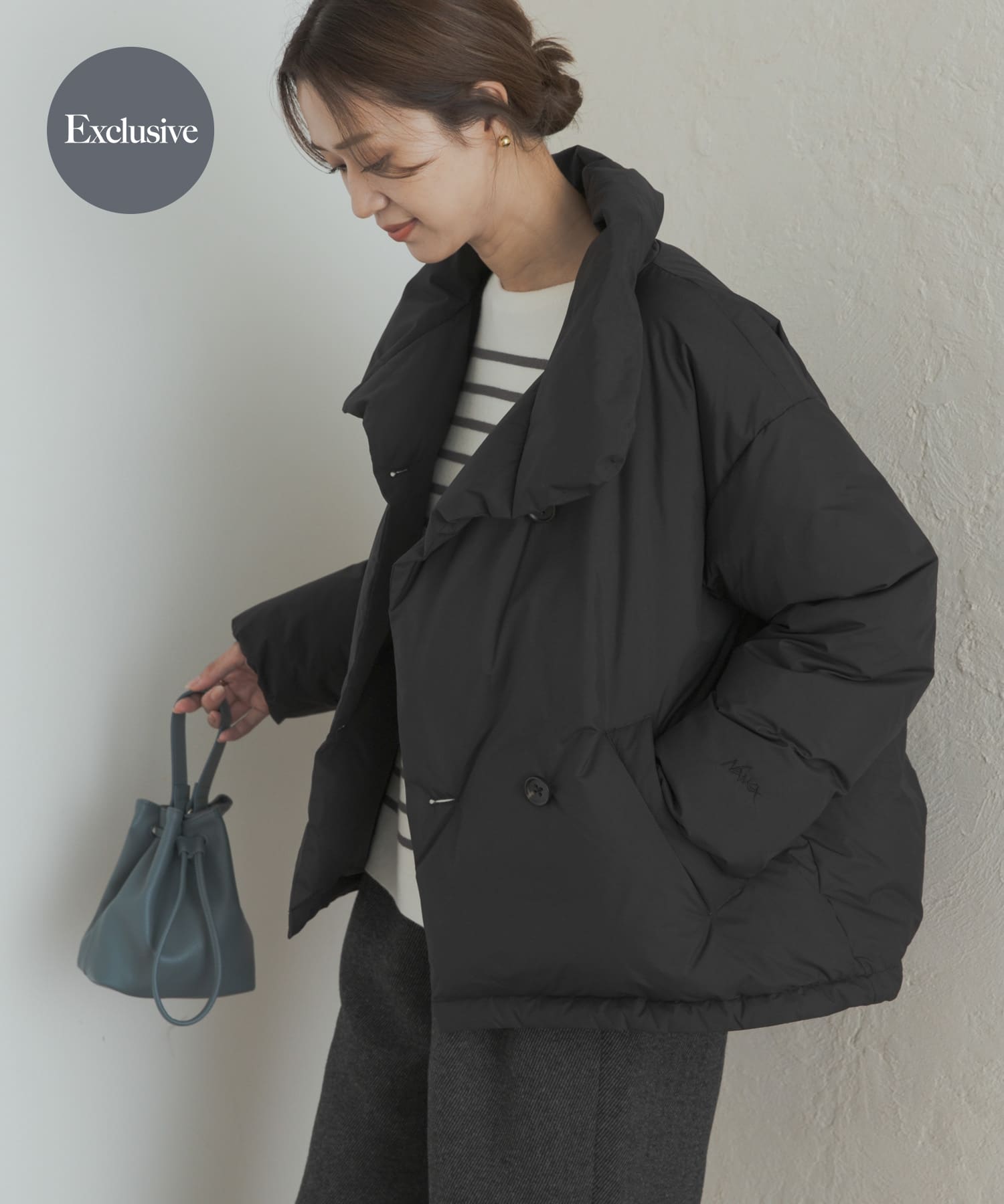 『別注』NANGA×DOORS　STANDCOLLAR DOWN JACKET