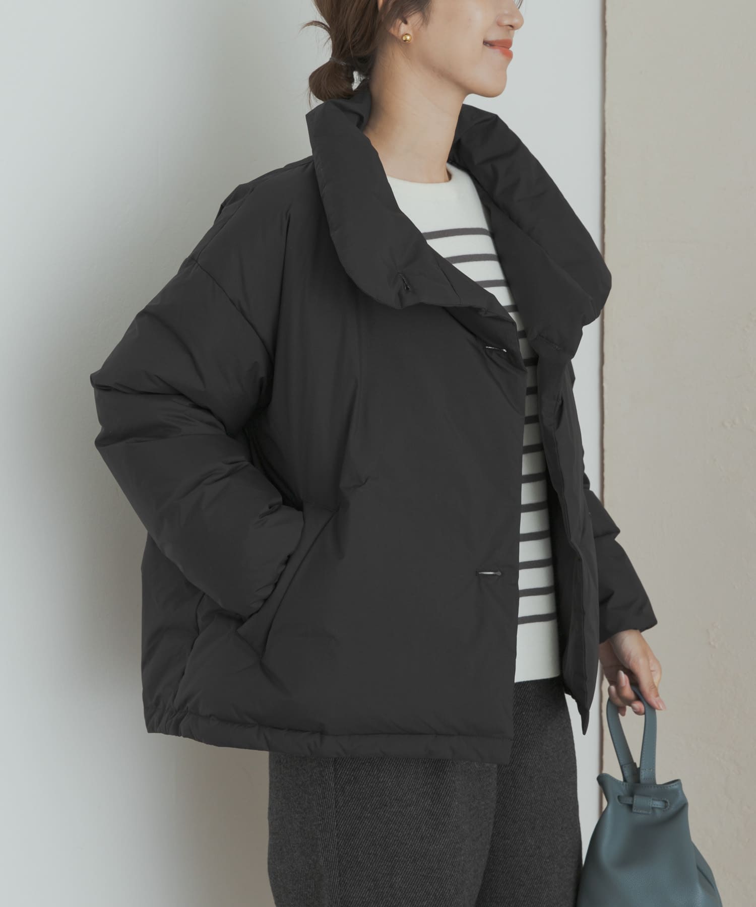 身長：168cm サイズ：one