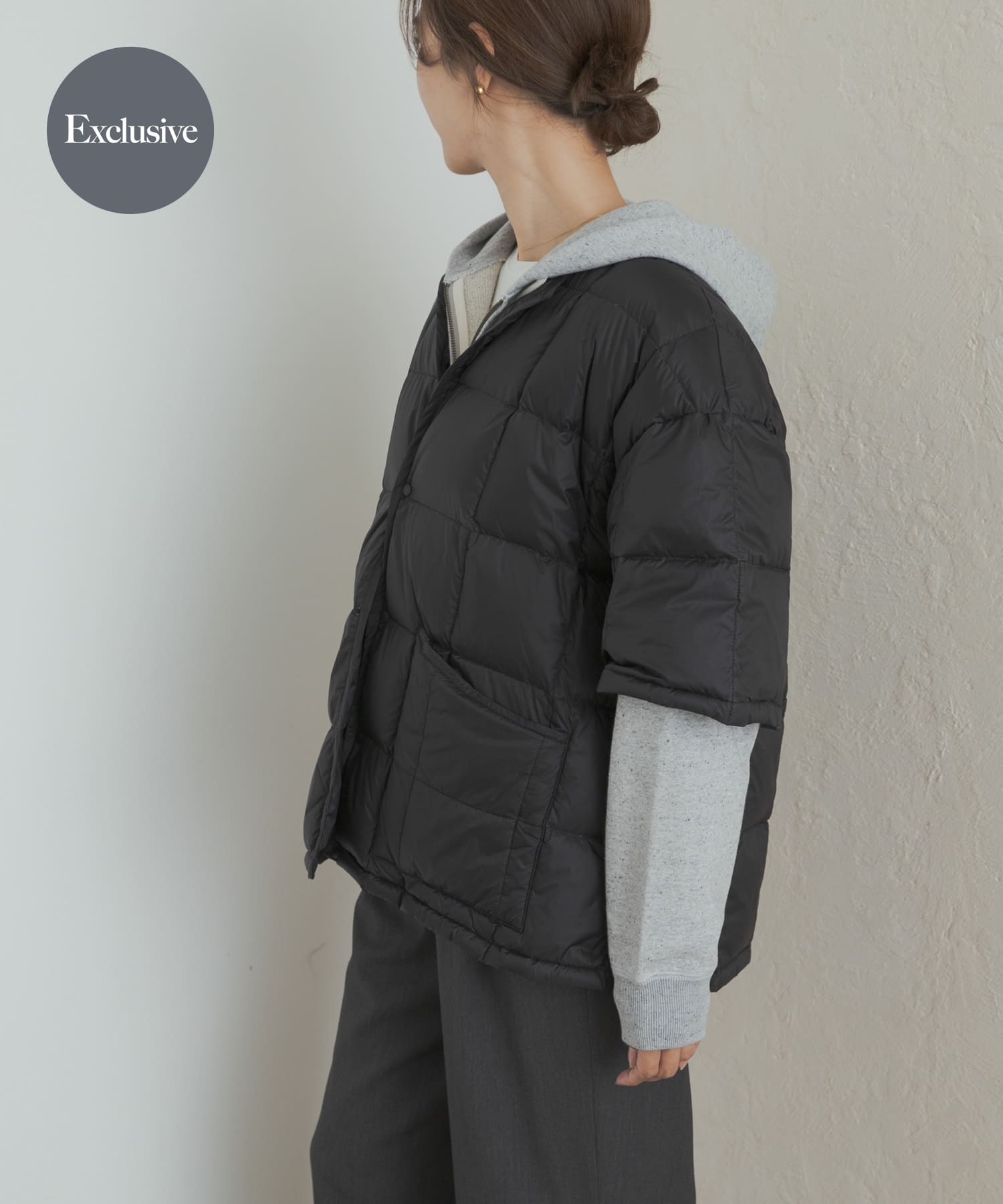 『別注』TAION×DOORS　ショートスリーブAラインライトダウン